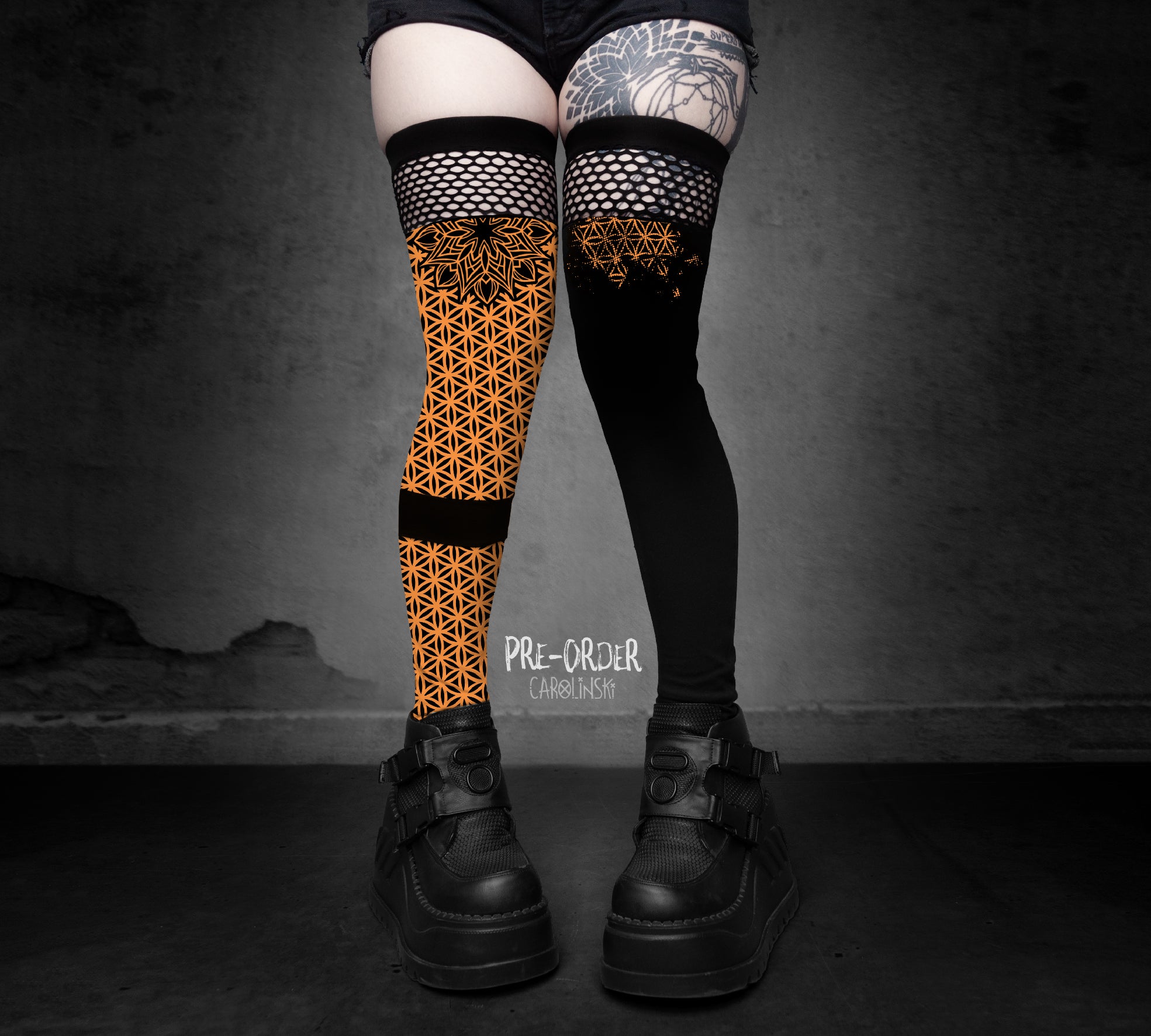 Overknees - Flower of Life