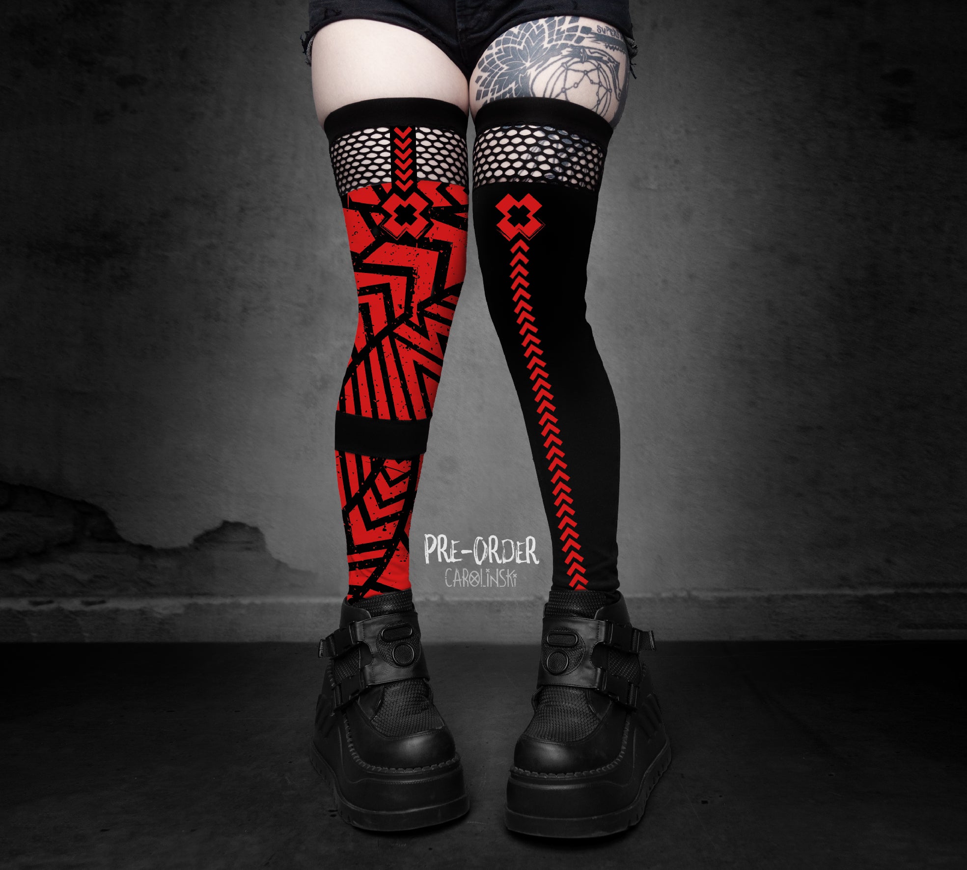 Overknees - Grunge