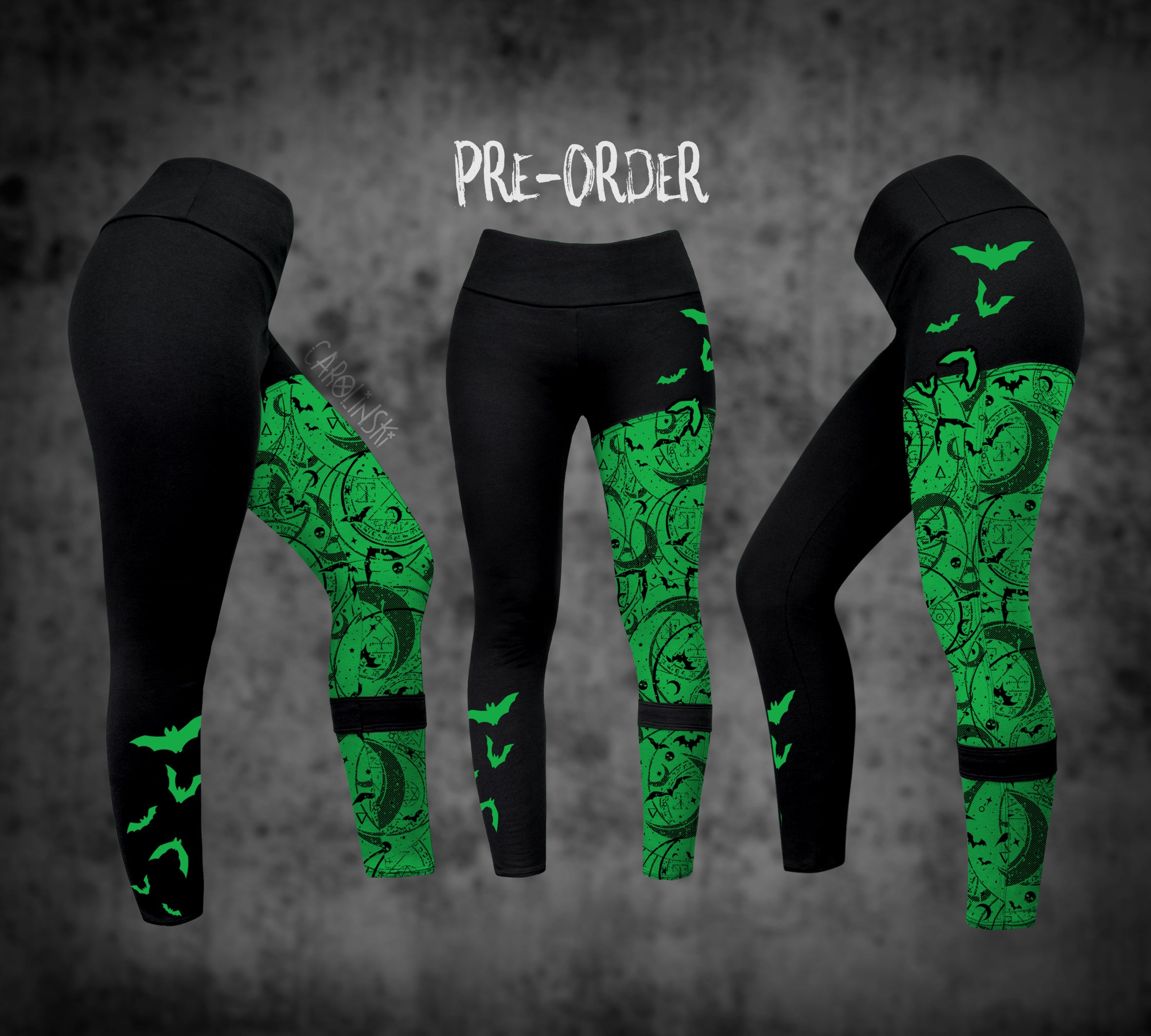 Split Leggings - Witchy