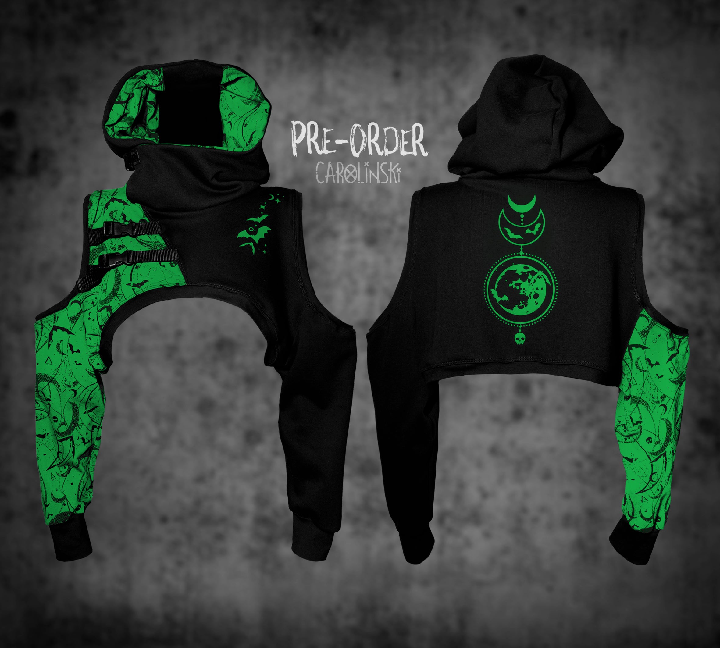 Crop Hoodie - Witchy