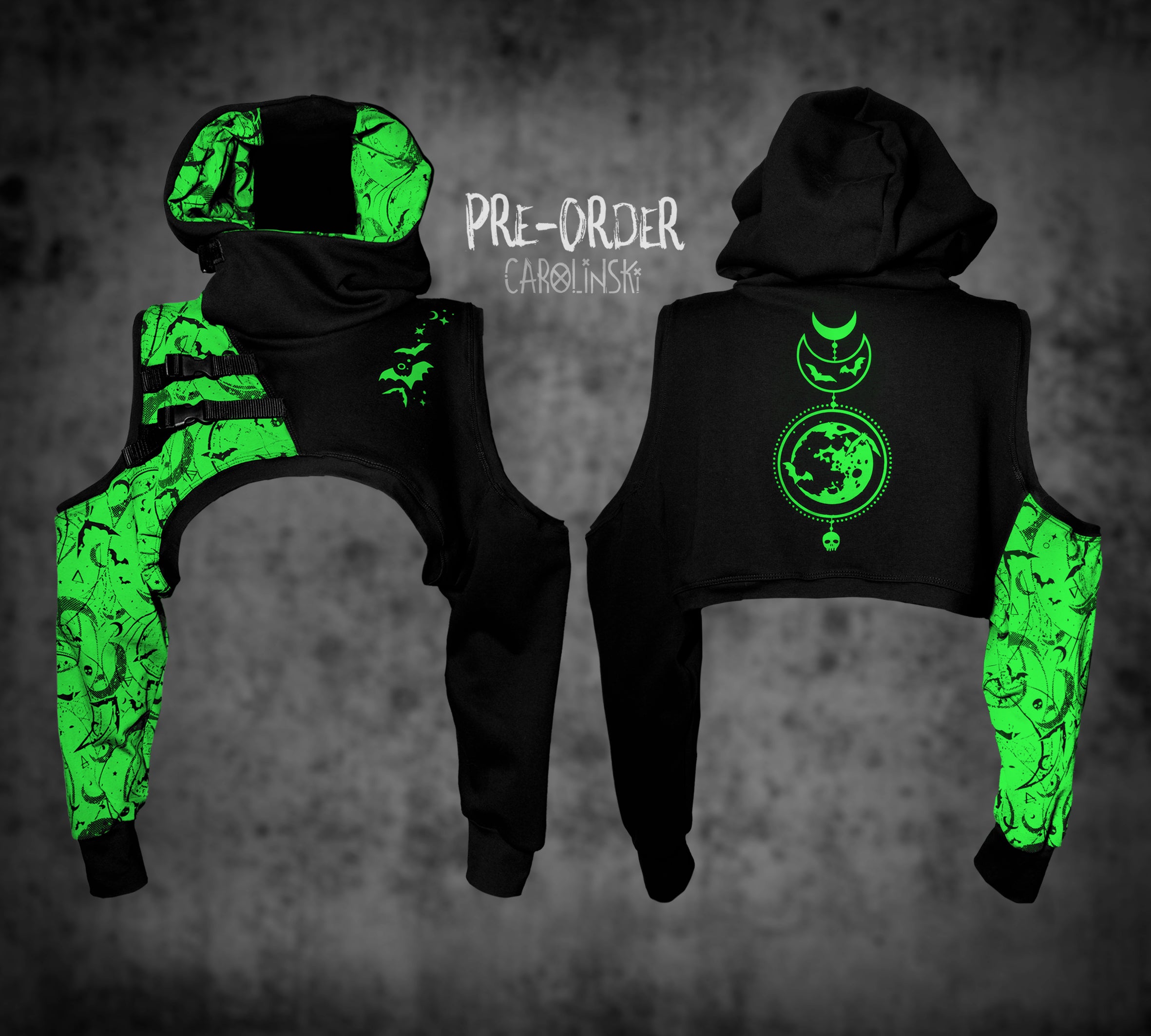 Crop Hoodie - Witchy