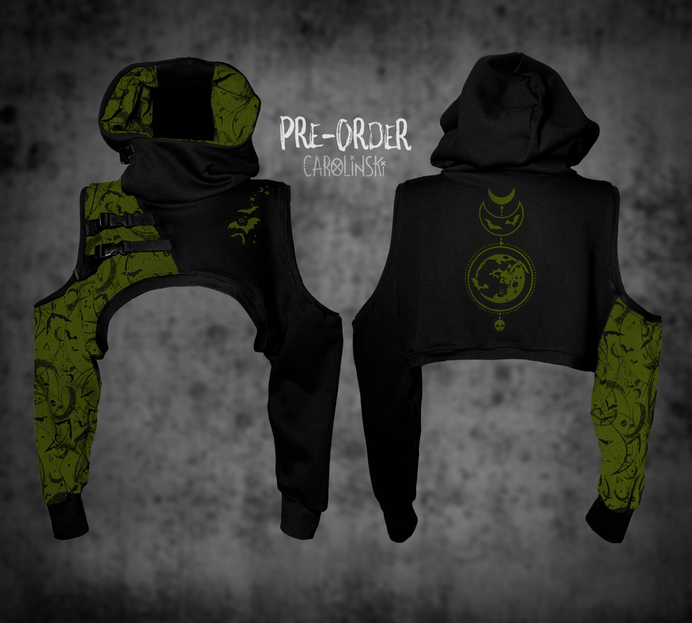 Crop Hoodie - Witchy