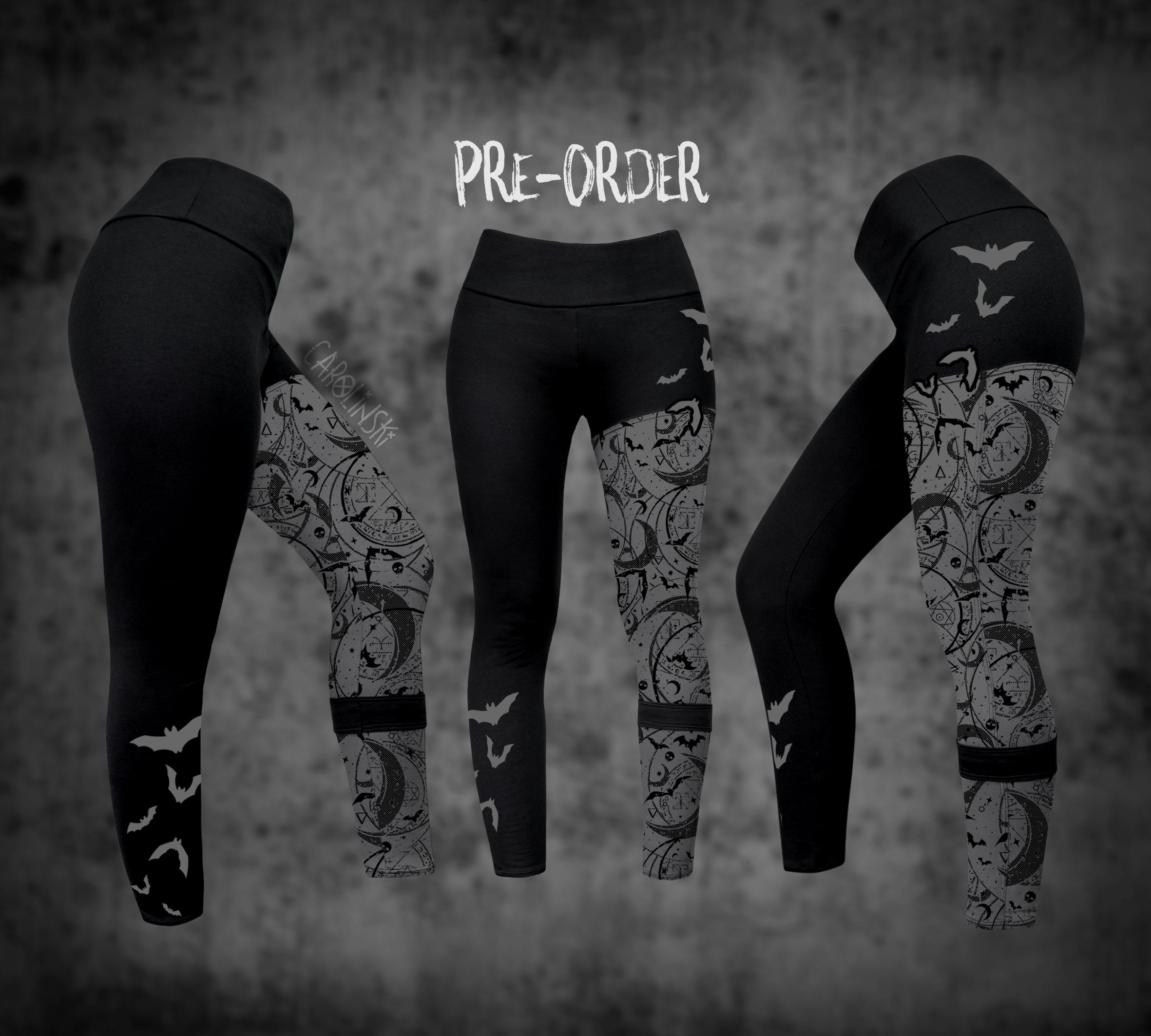 Split Leggings - Witchy