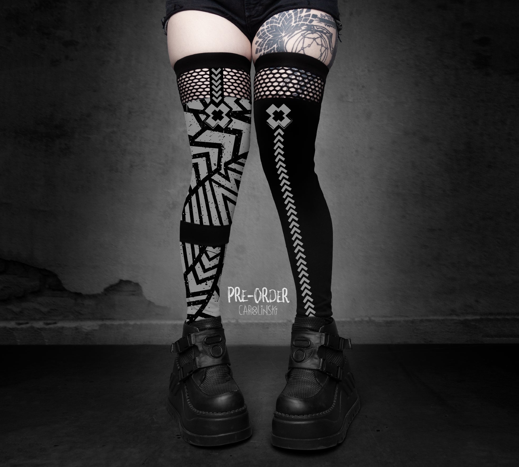 Overknees - Grunge