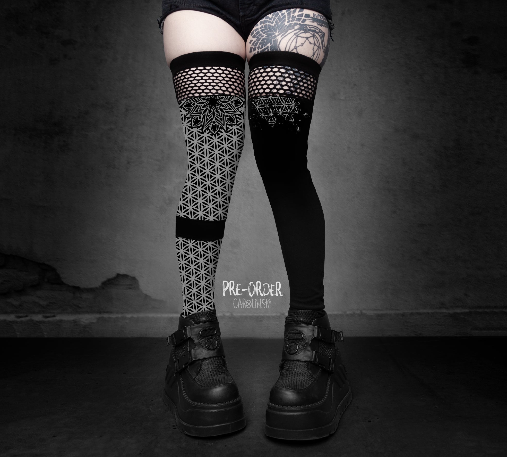 Overknees - Flower of Life
