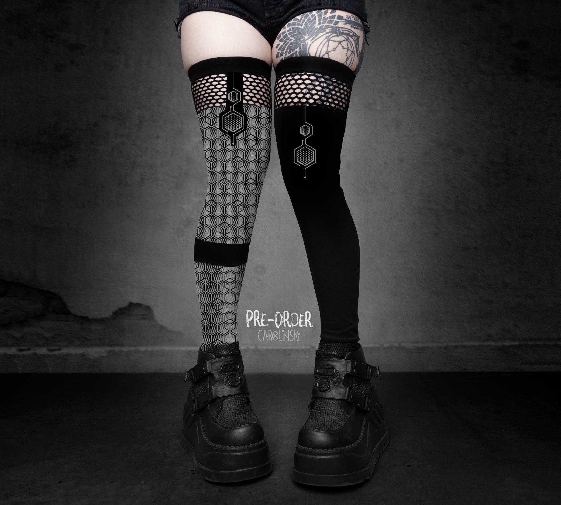 Overknees - Hexagon