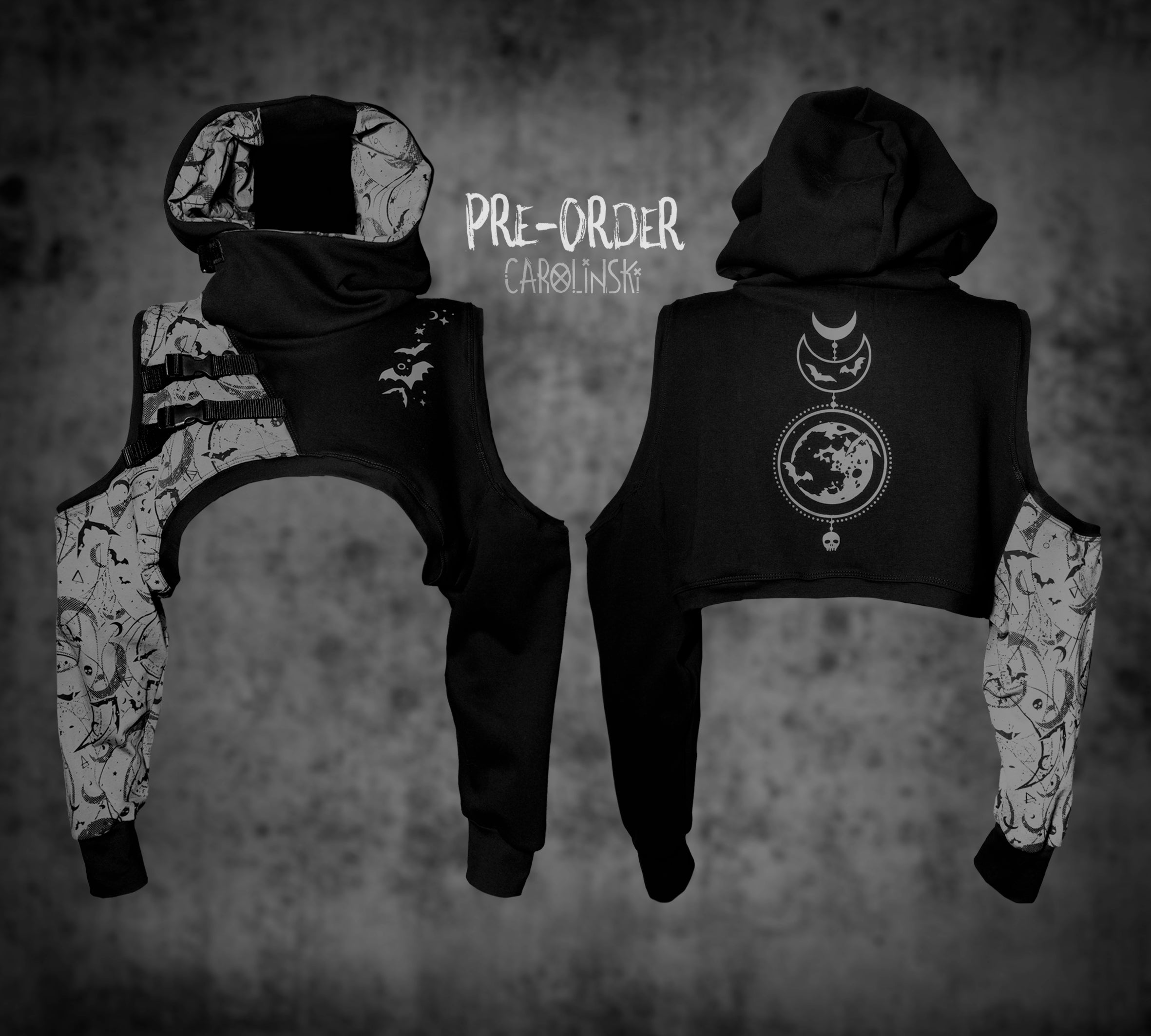 Crop Hoodie - Witchy