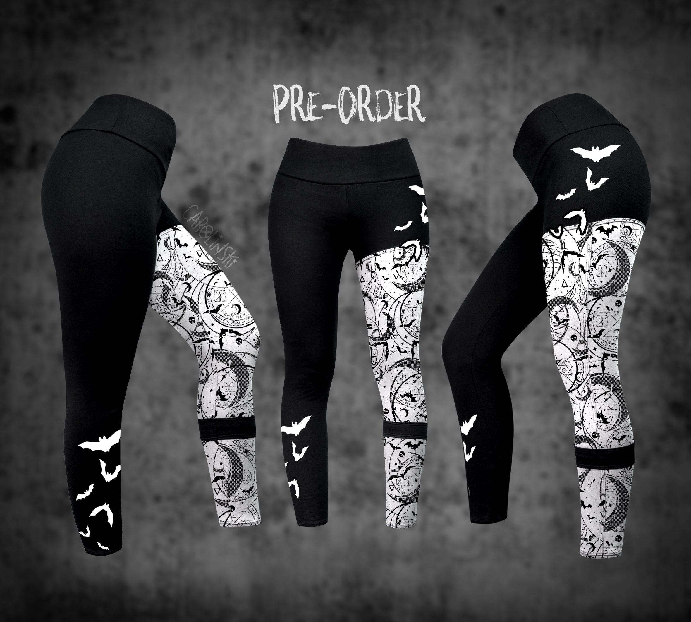 Split Leggings - Witchy