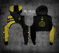 Crop Hoodie - Hexagon