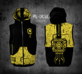 Sleeveless Zip - Circuitboard