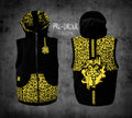 Sleeveless Zip - Leopard