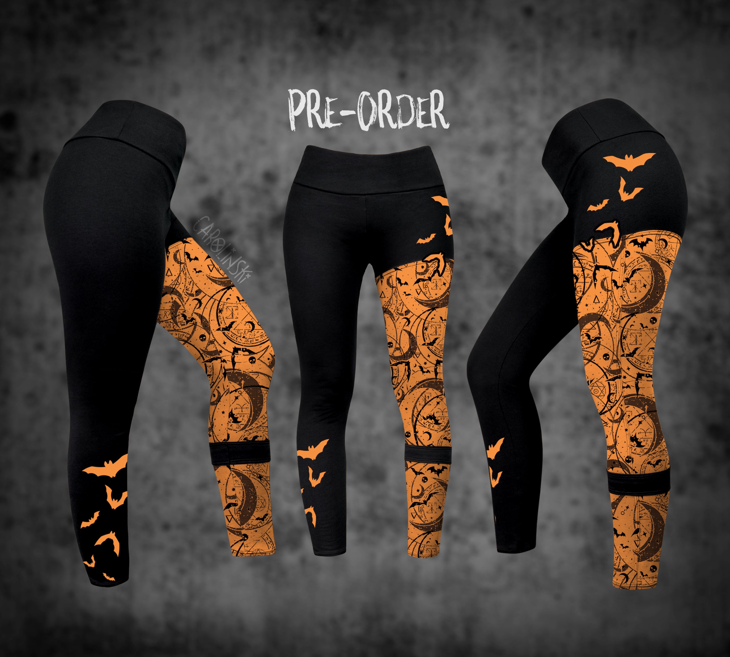 Split Leggings - Witchy