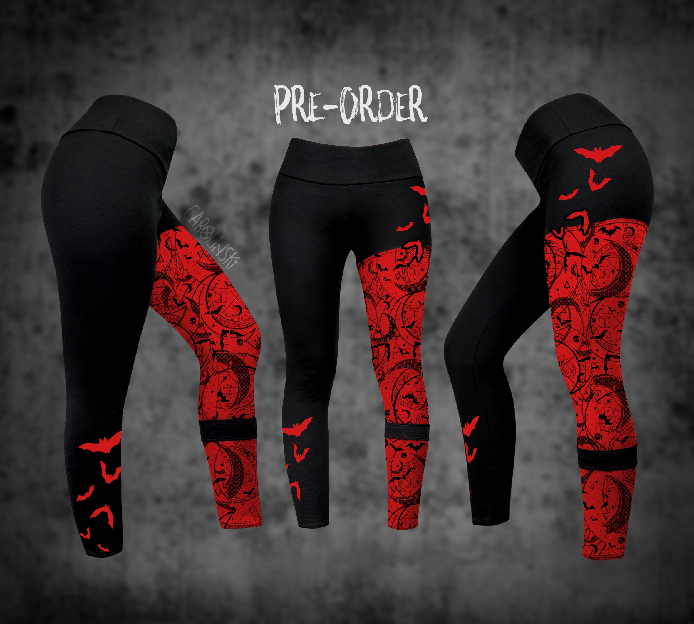 Split Leggings - Witchy