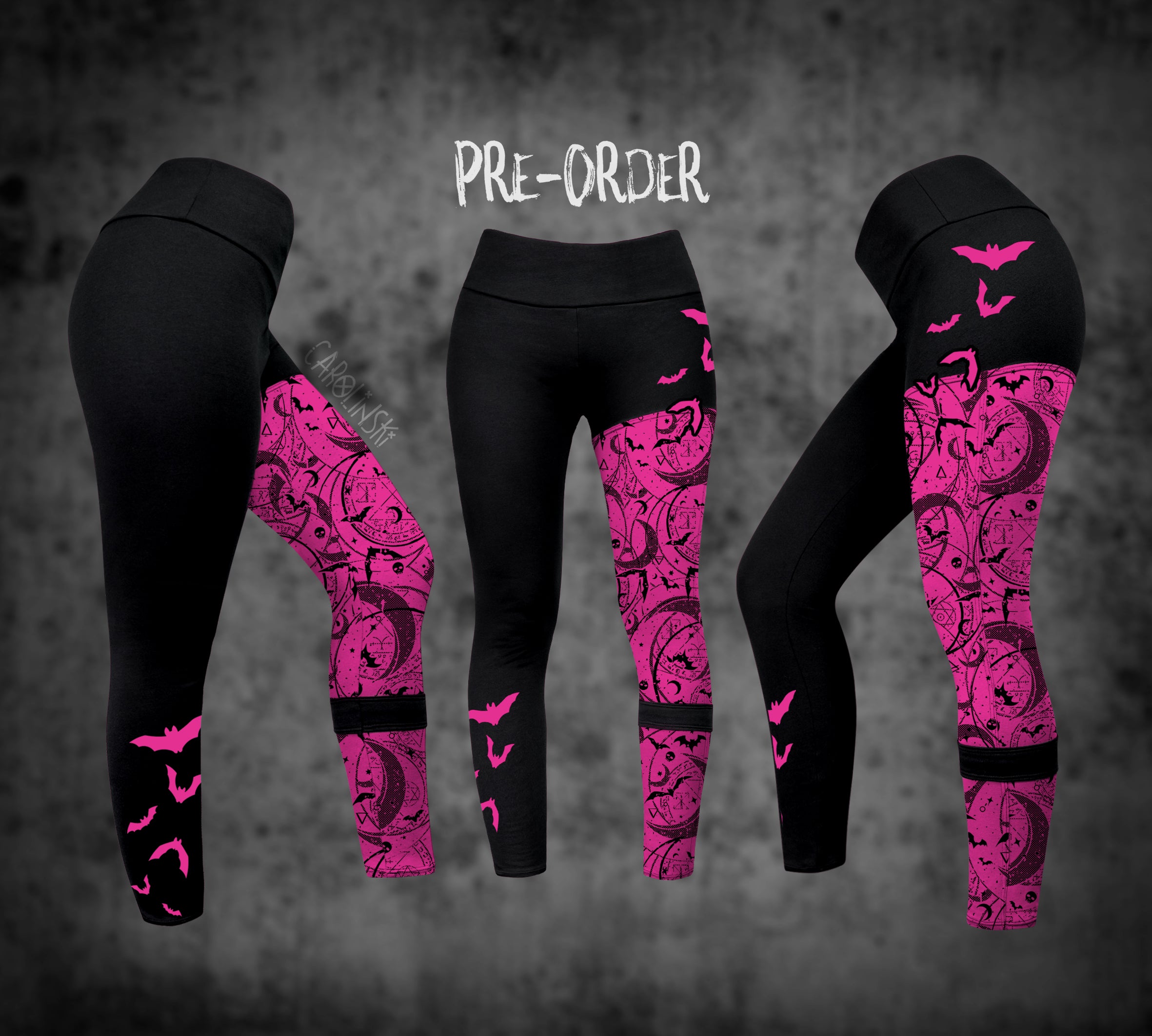 Split Leggings - Witchy