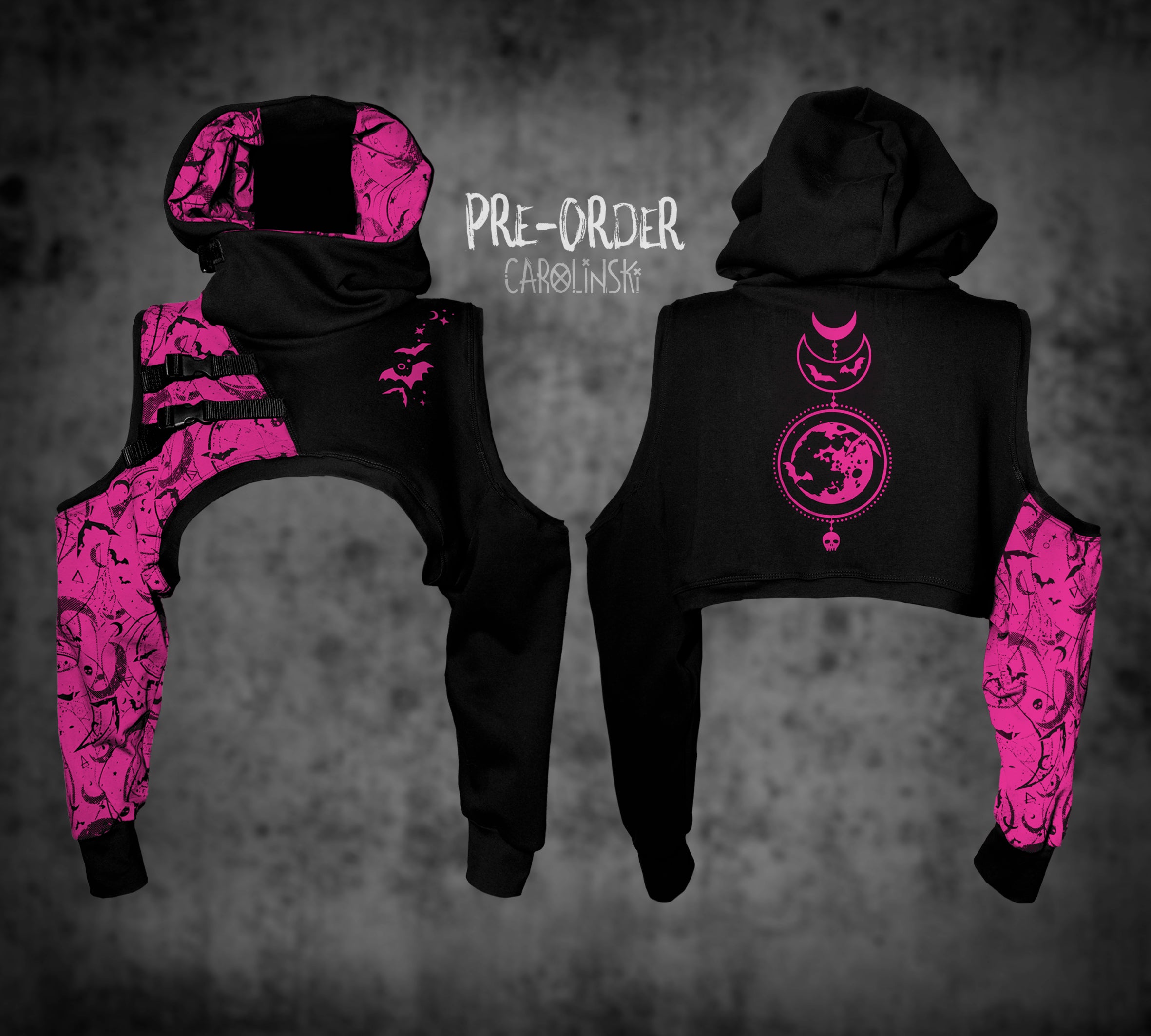 Crop Hoodie - Witchy