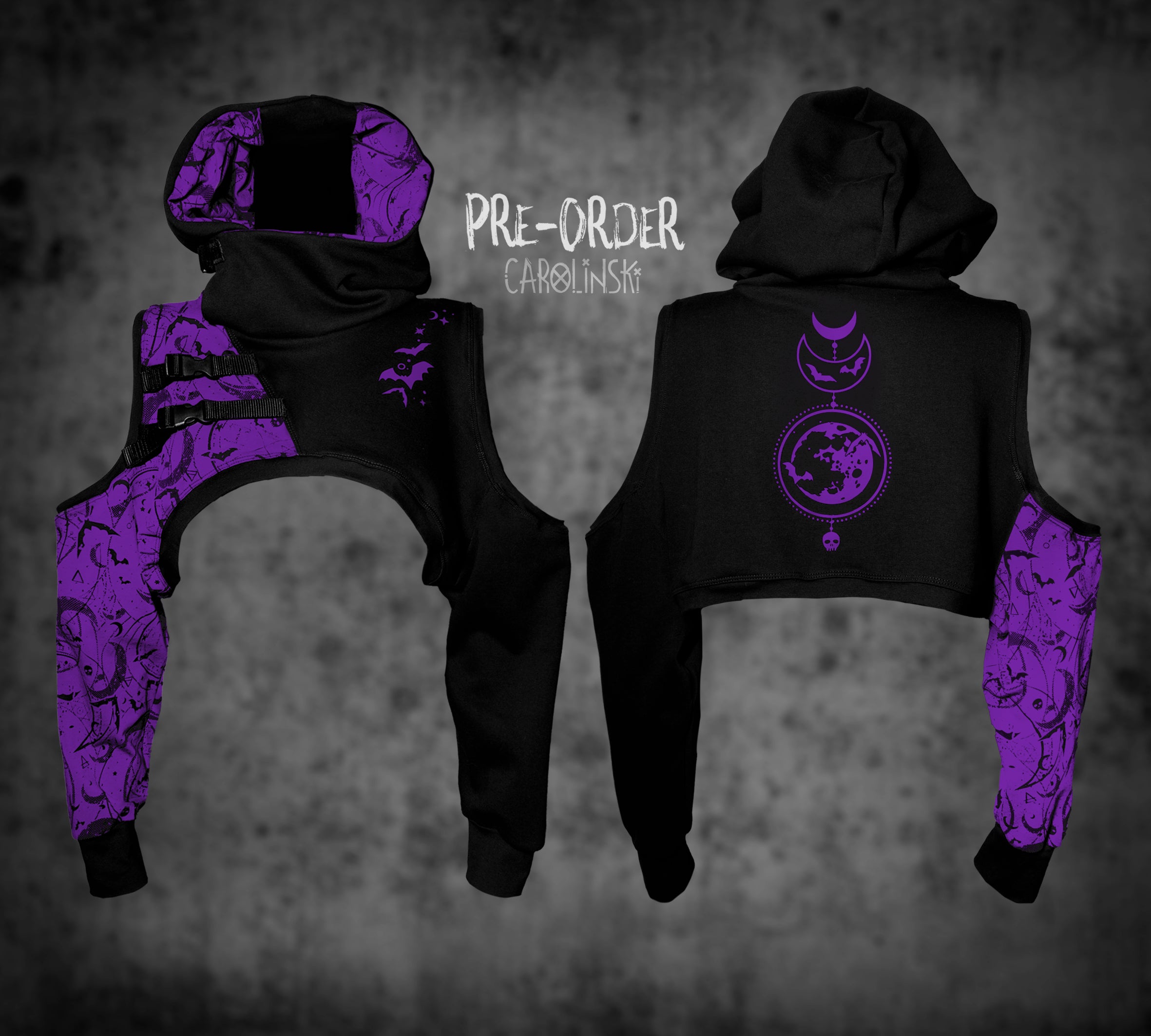Crop Hoodie - Witchy
