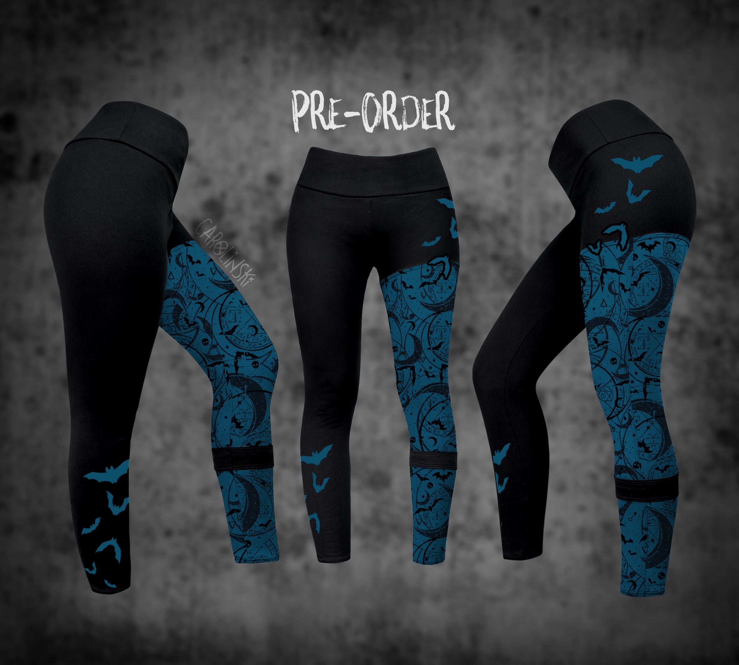 Split Leggings - Witchy