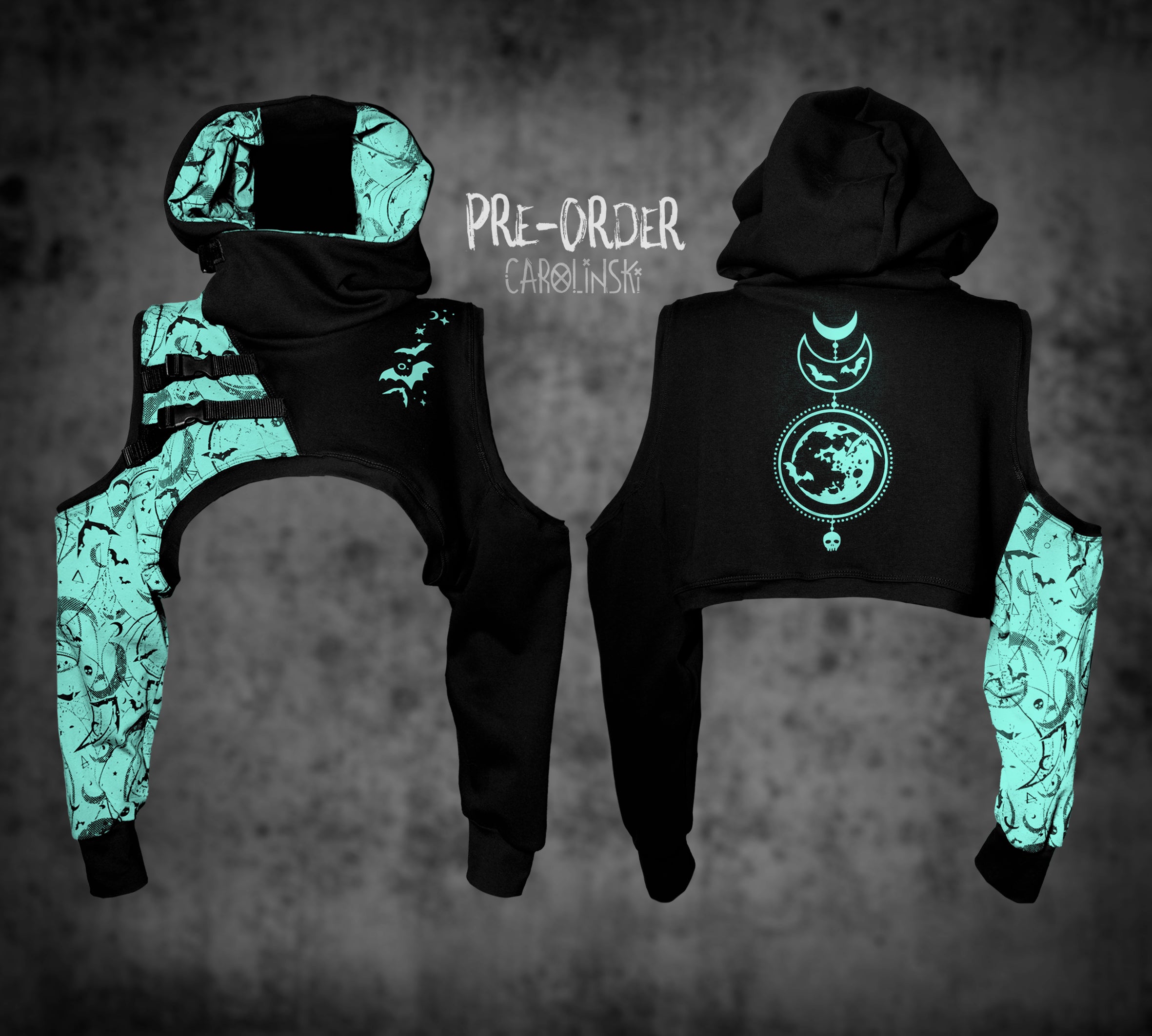 Crop Hoodie - Witchy