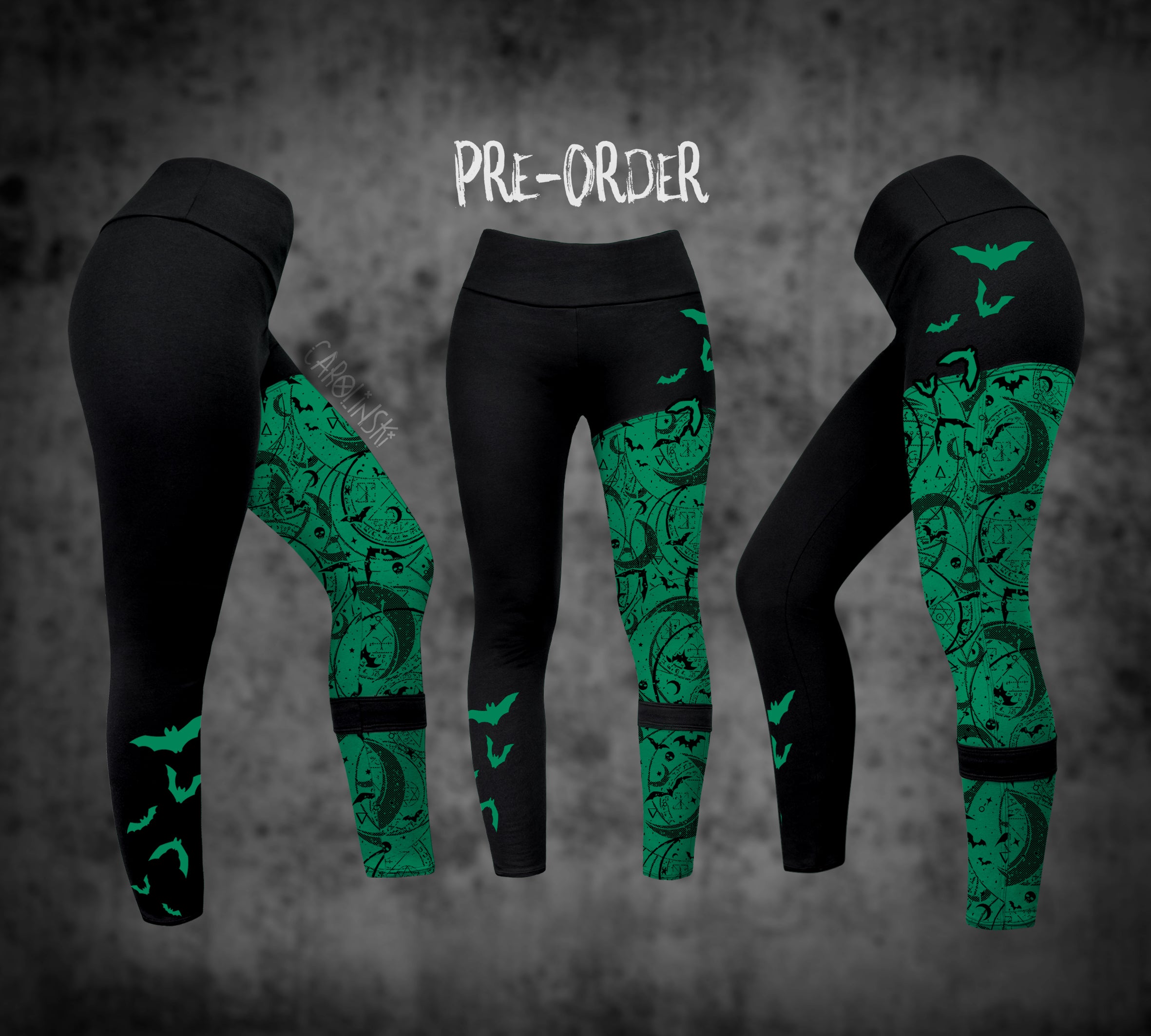 Split Leggings - Witchy