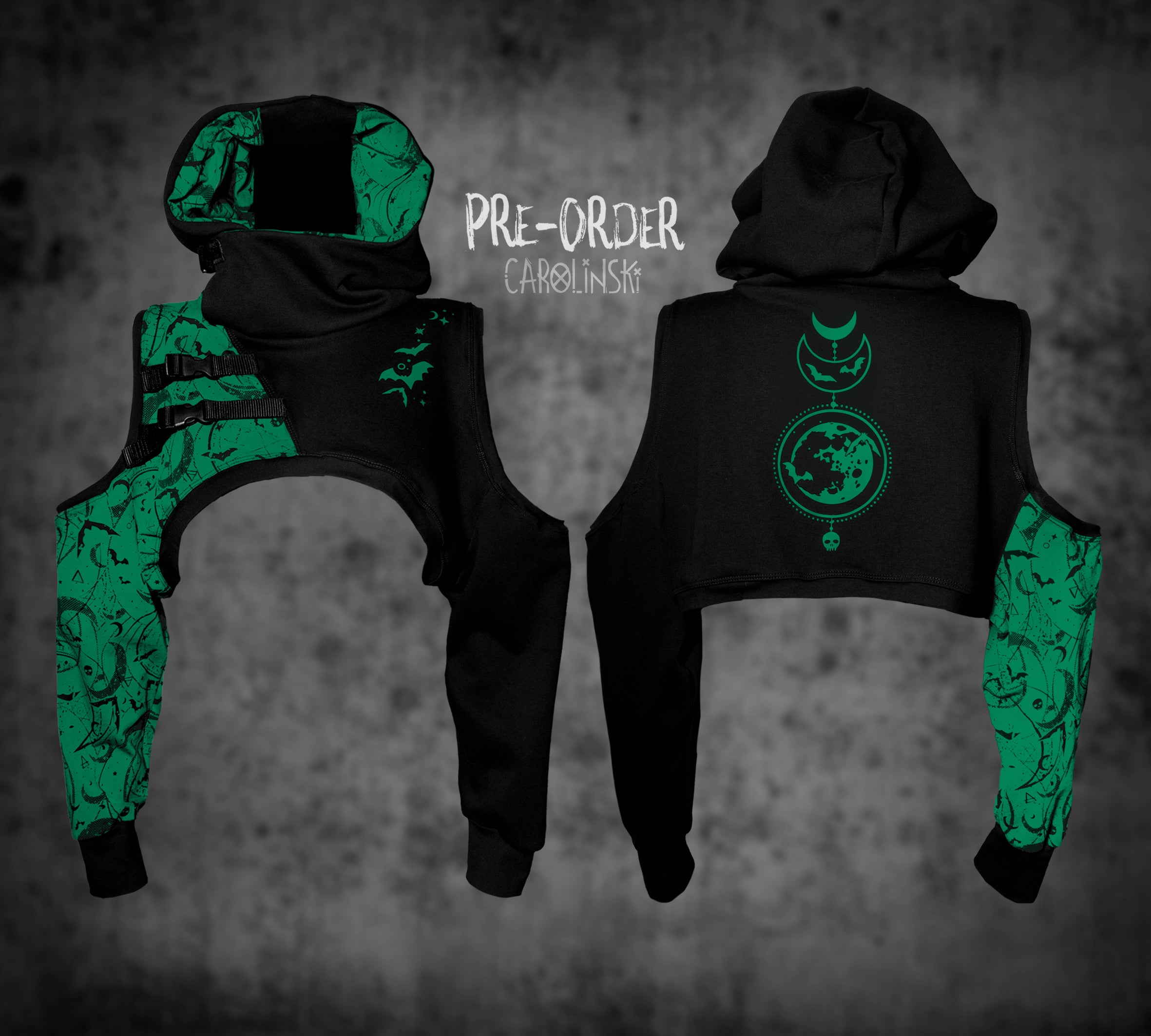 Crop Hoodie - Witchy