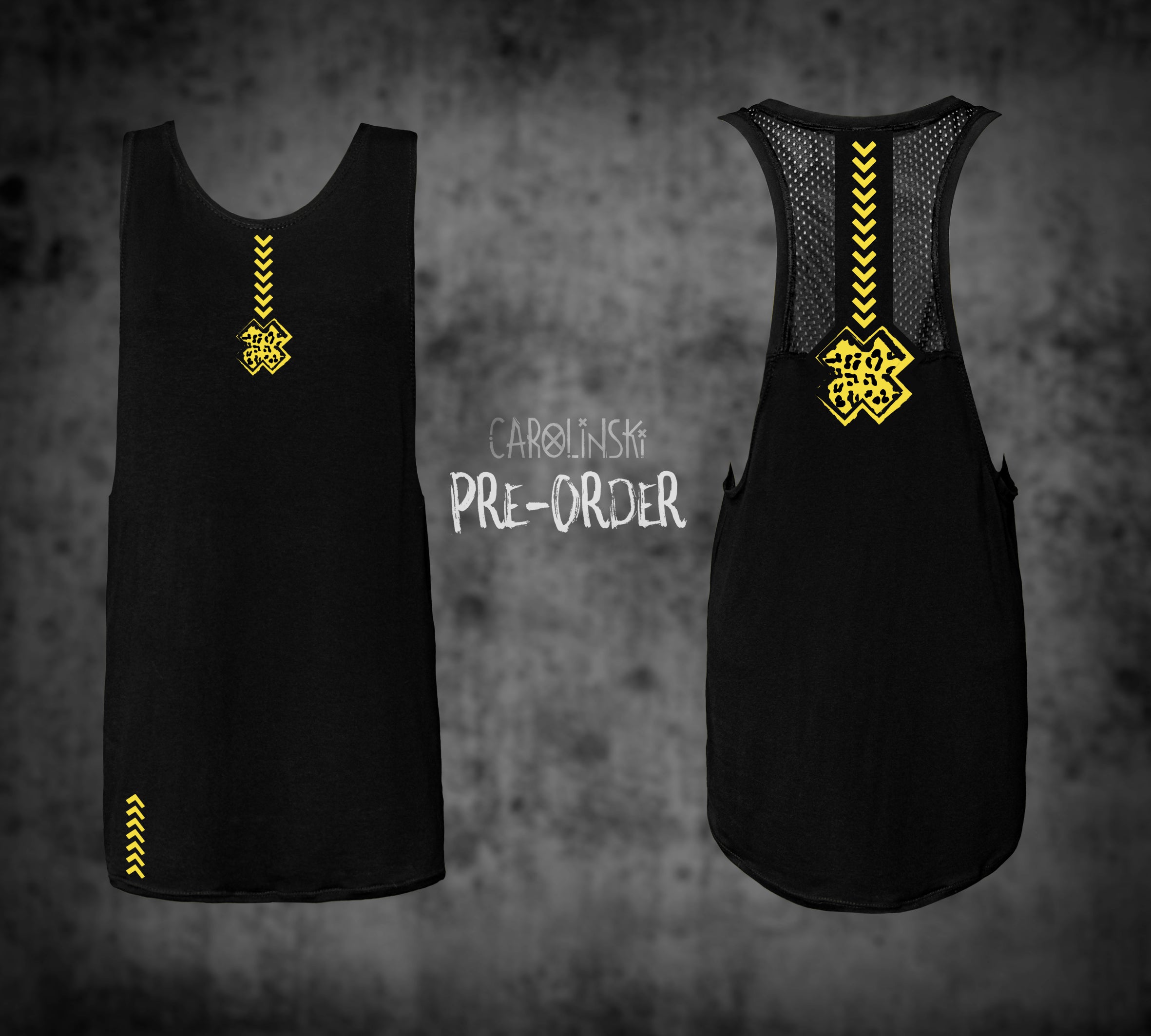 TankTop Mesh - Leopard