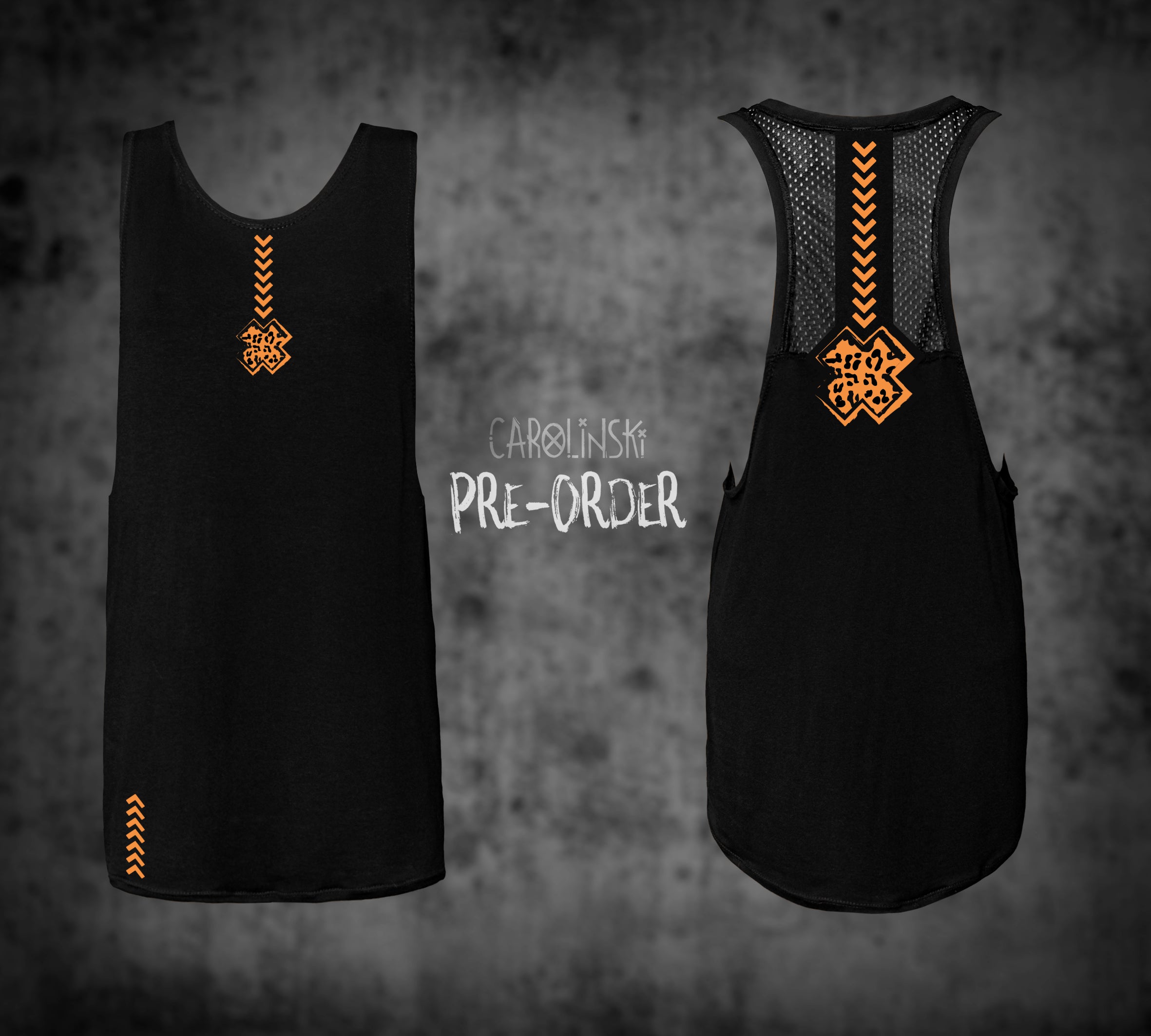 TankTop Mesh - Leopard