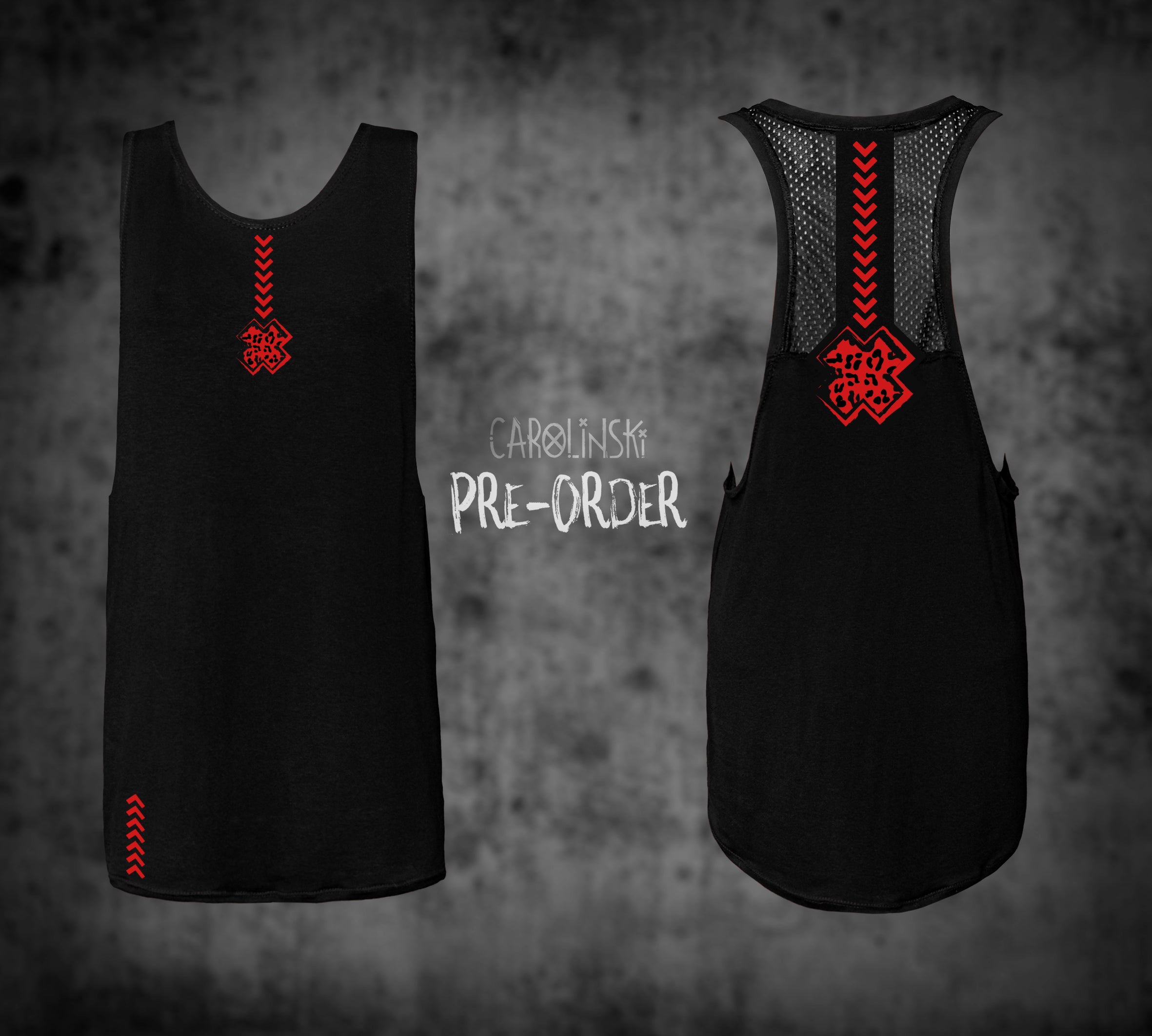 TankTop Mesh - Leopard