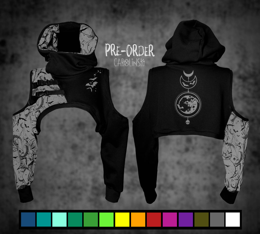 Crop Hoodie - Witchy