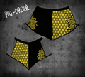 Split Shorts - Asanoha