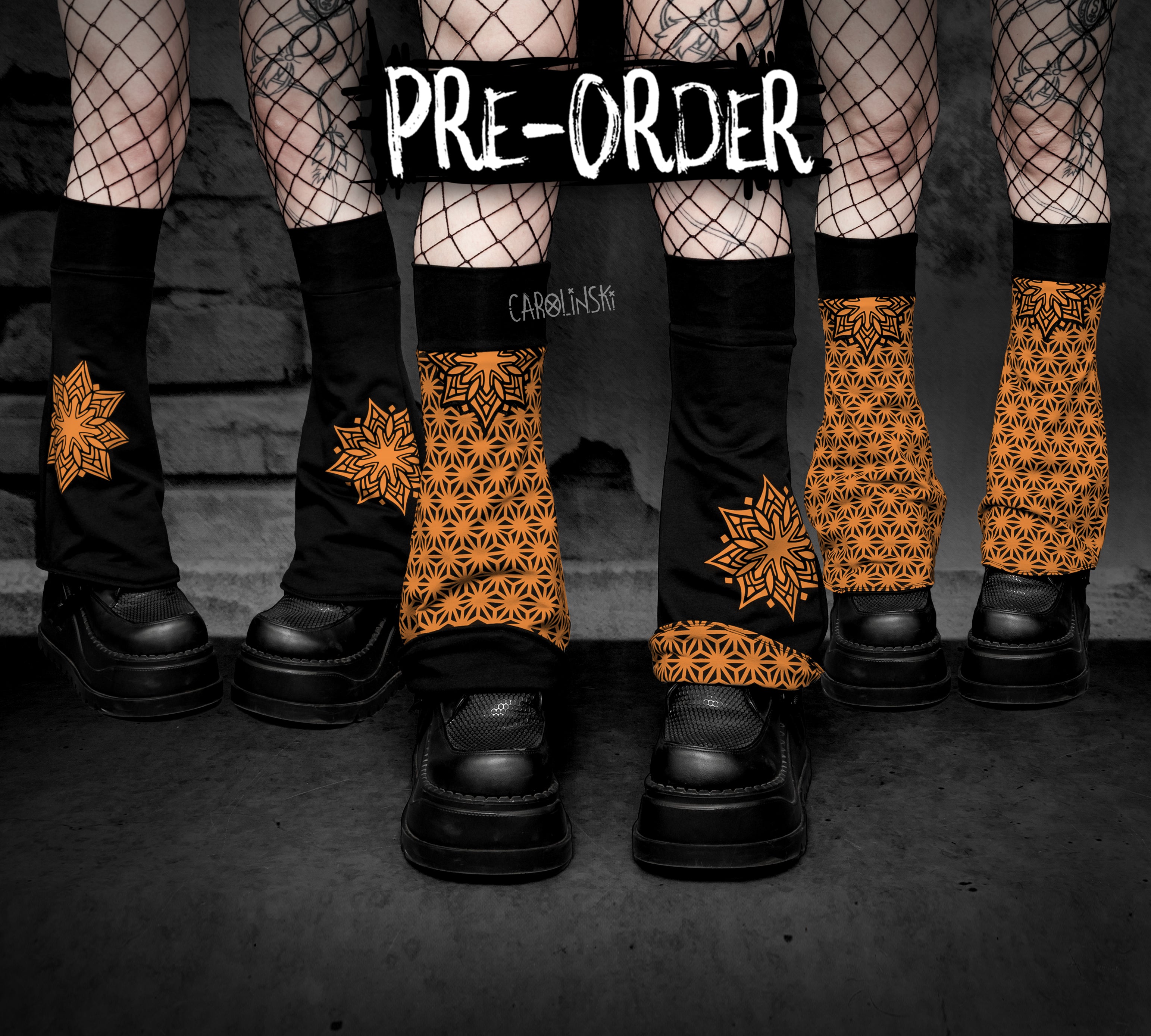 Flipping Legwarmers - Asanoha