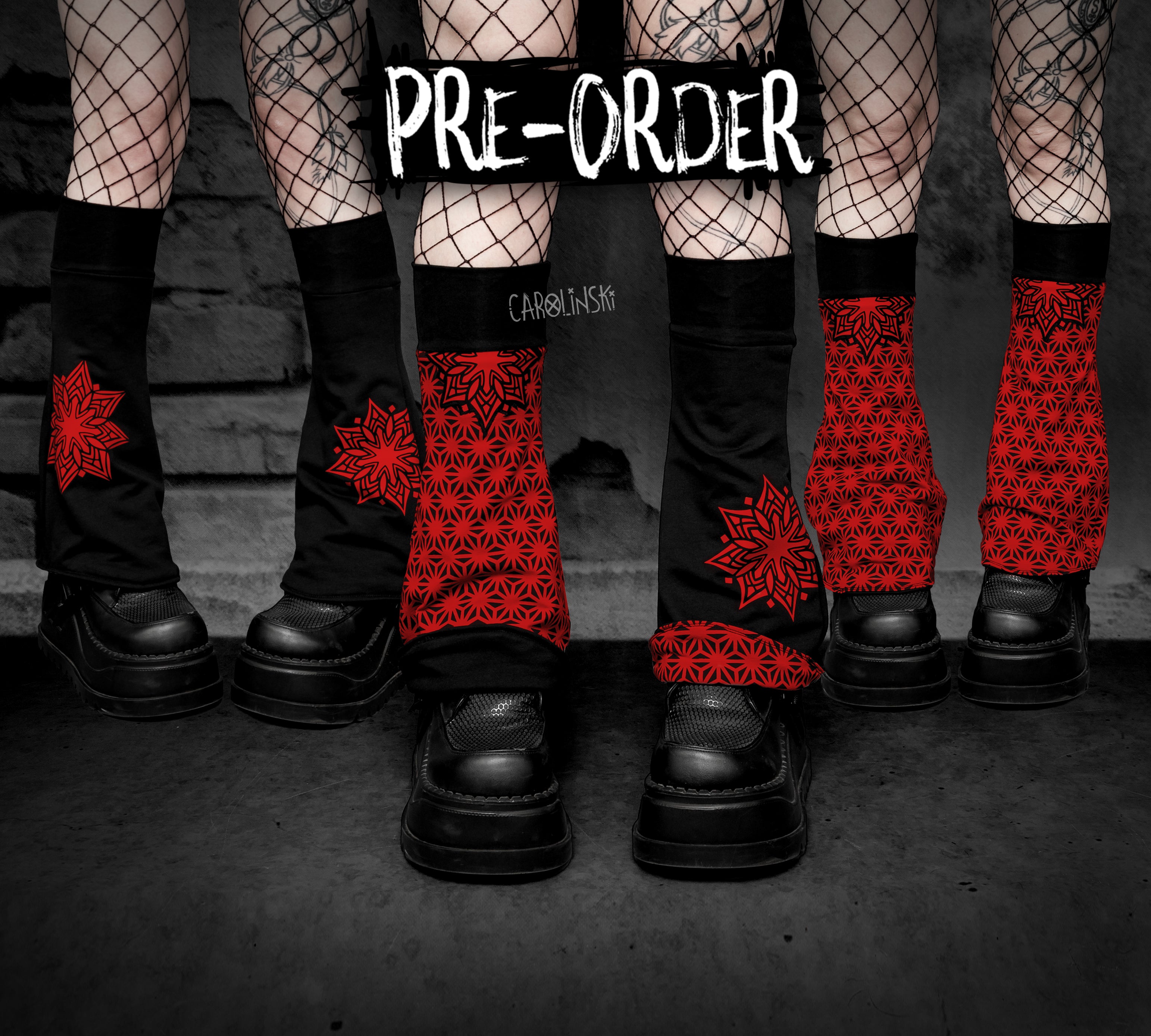 Flipping Legwarmers - Asanoha