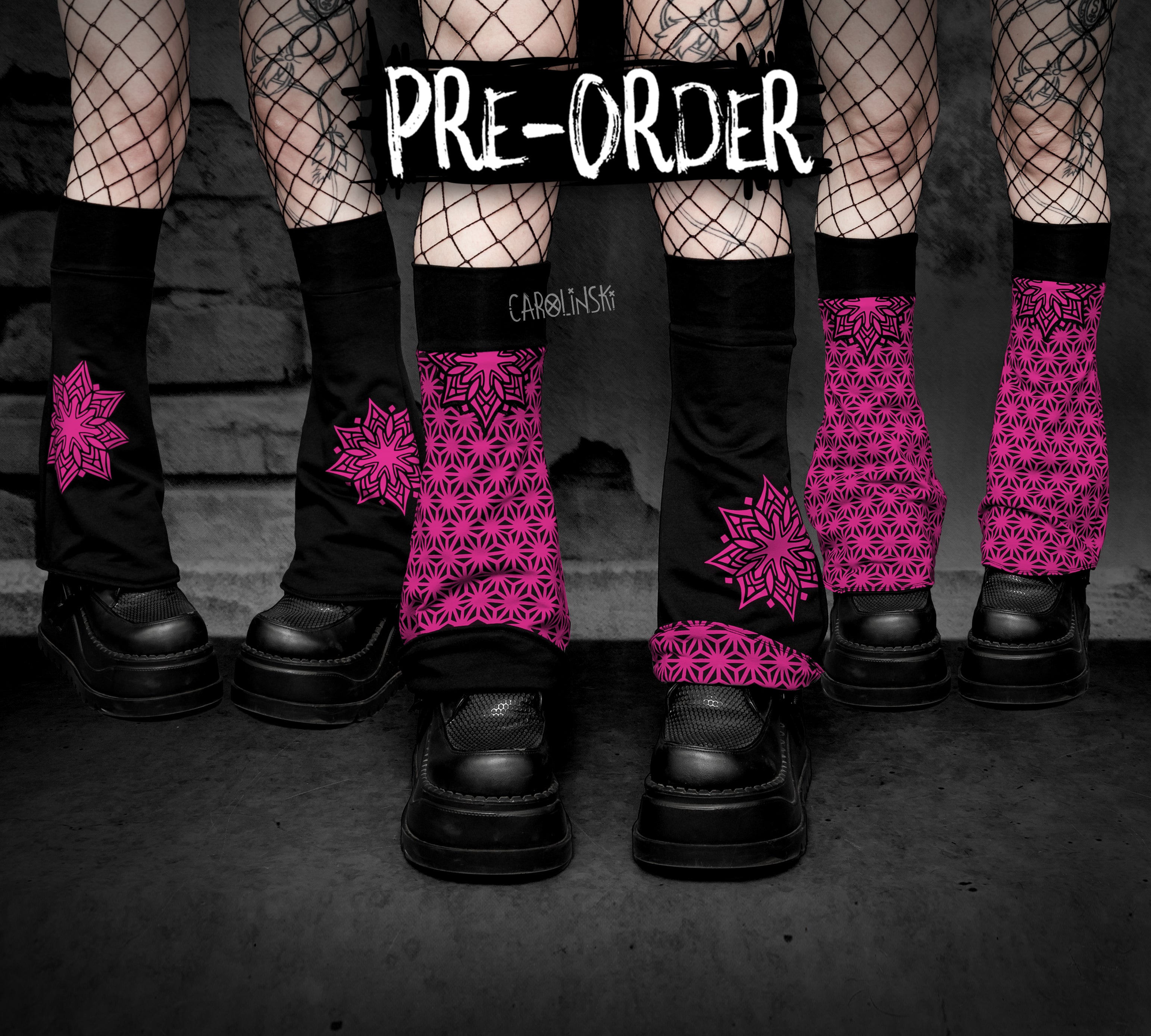 Flipping Legwarmers - Asanoha