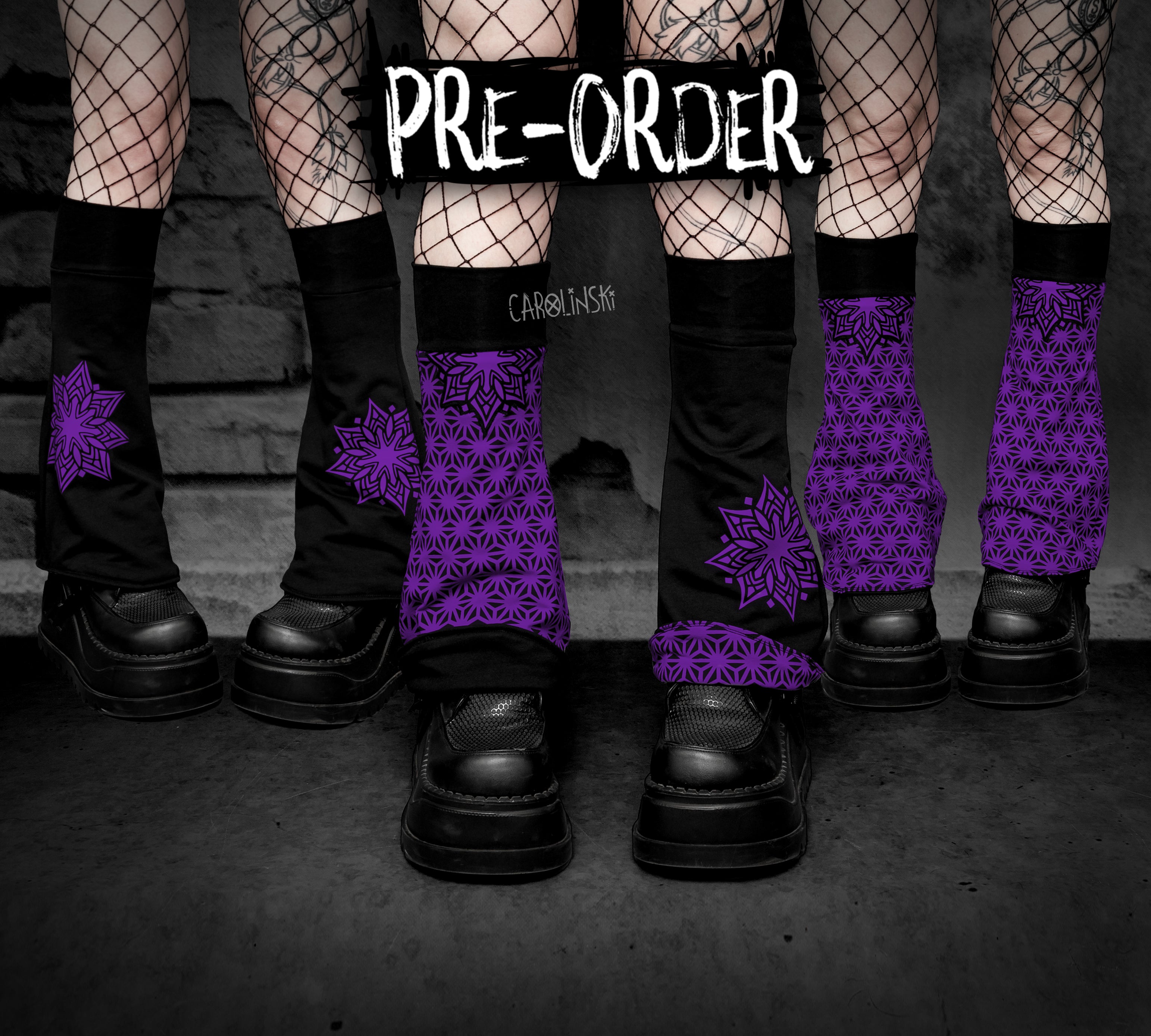 Flipping Legwarmers - Asanoha