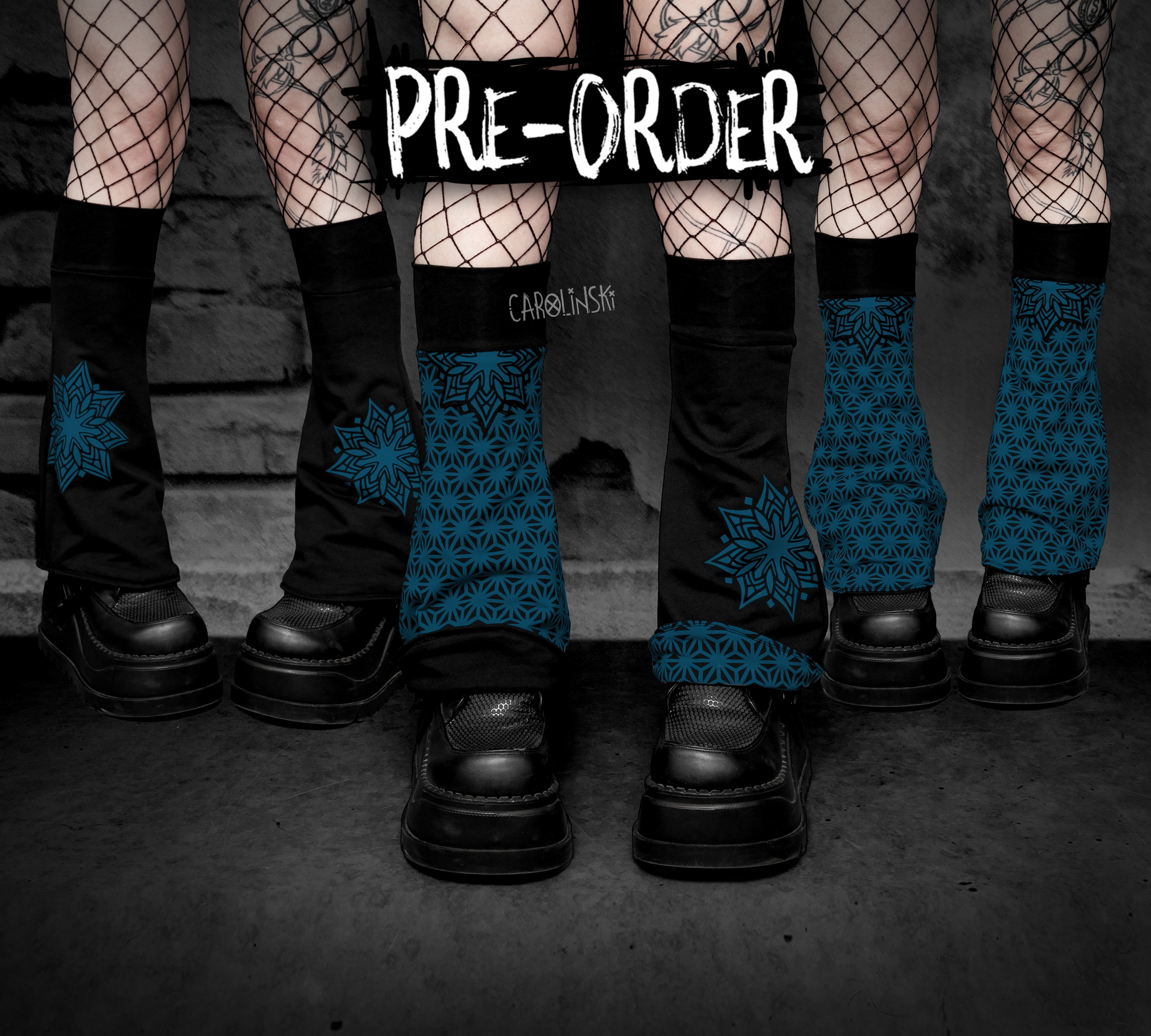 Flipping Legwarmers - Asanoha