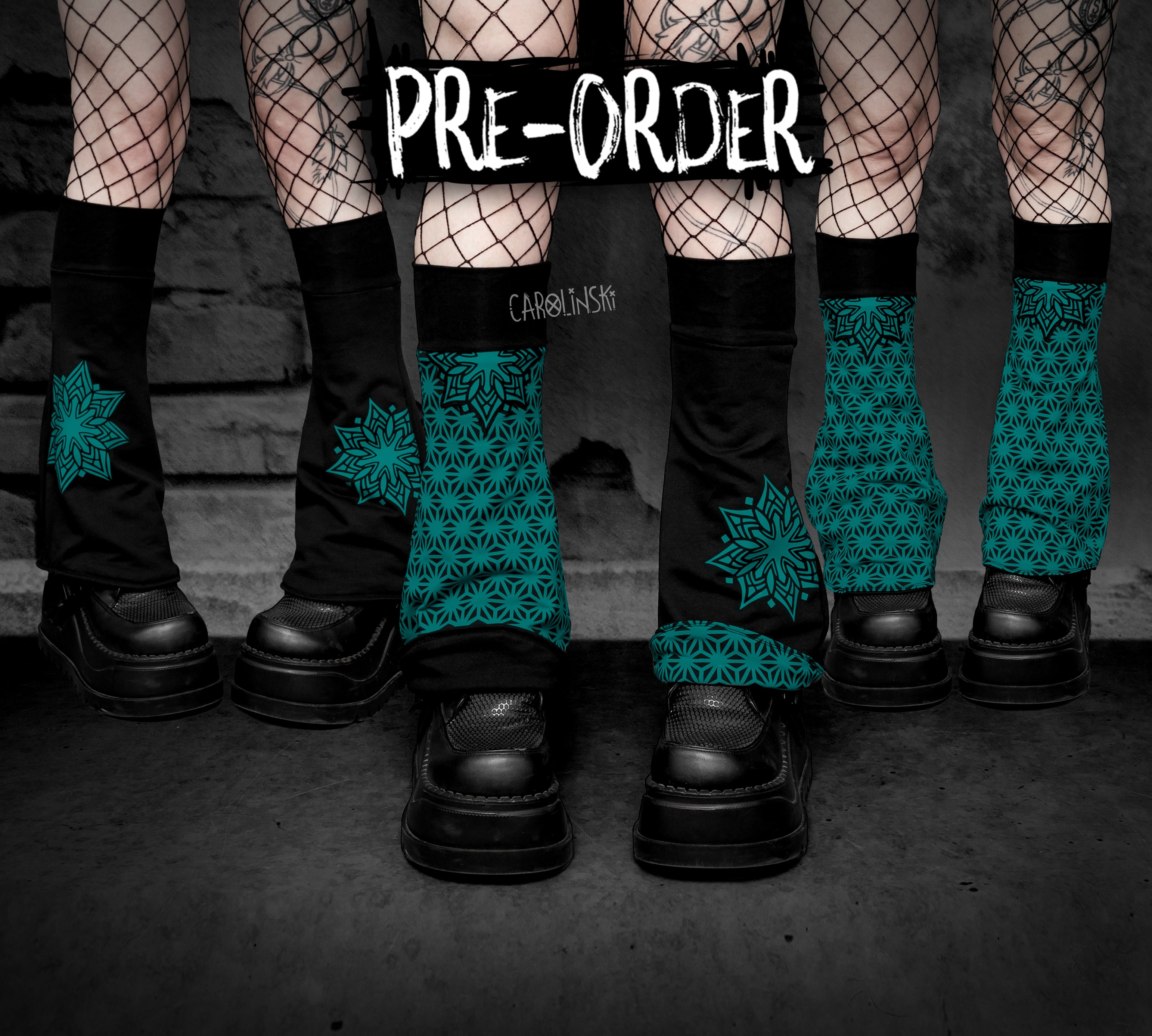 Flipping Legwarmers - Asanoha