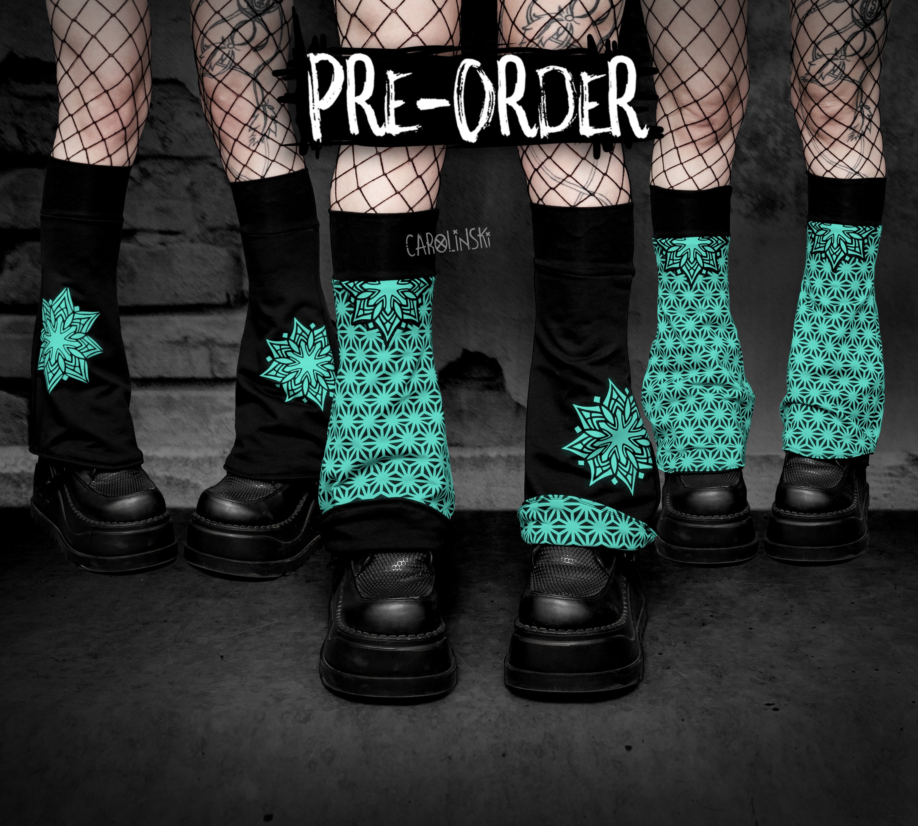 Flipping Legwarmers - Asanoha