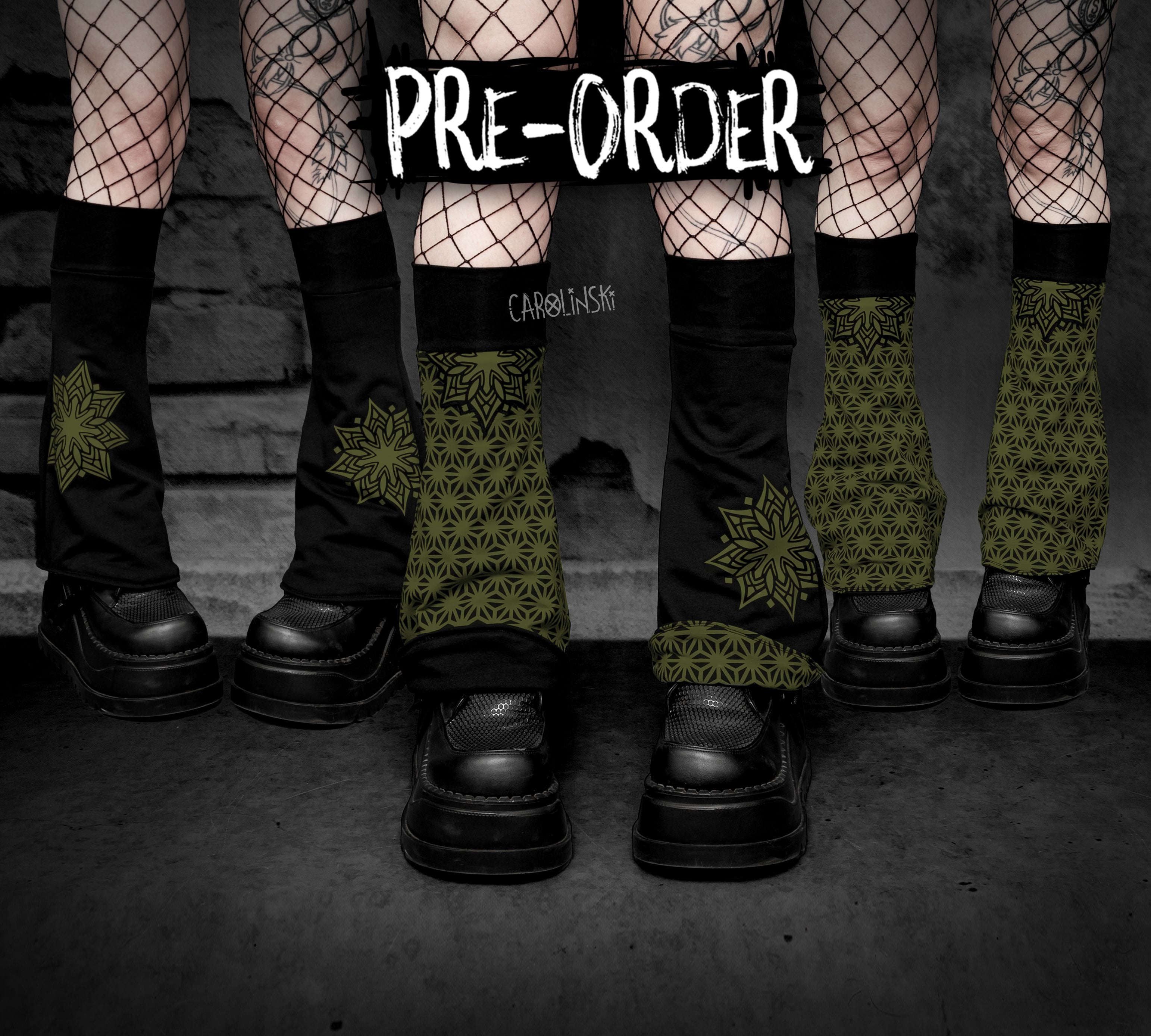 Flipping Legwarmers - Asanoha