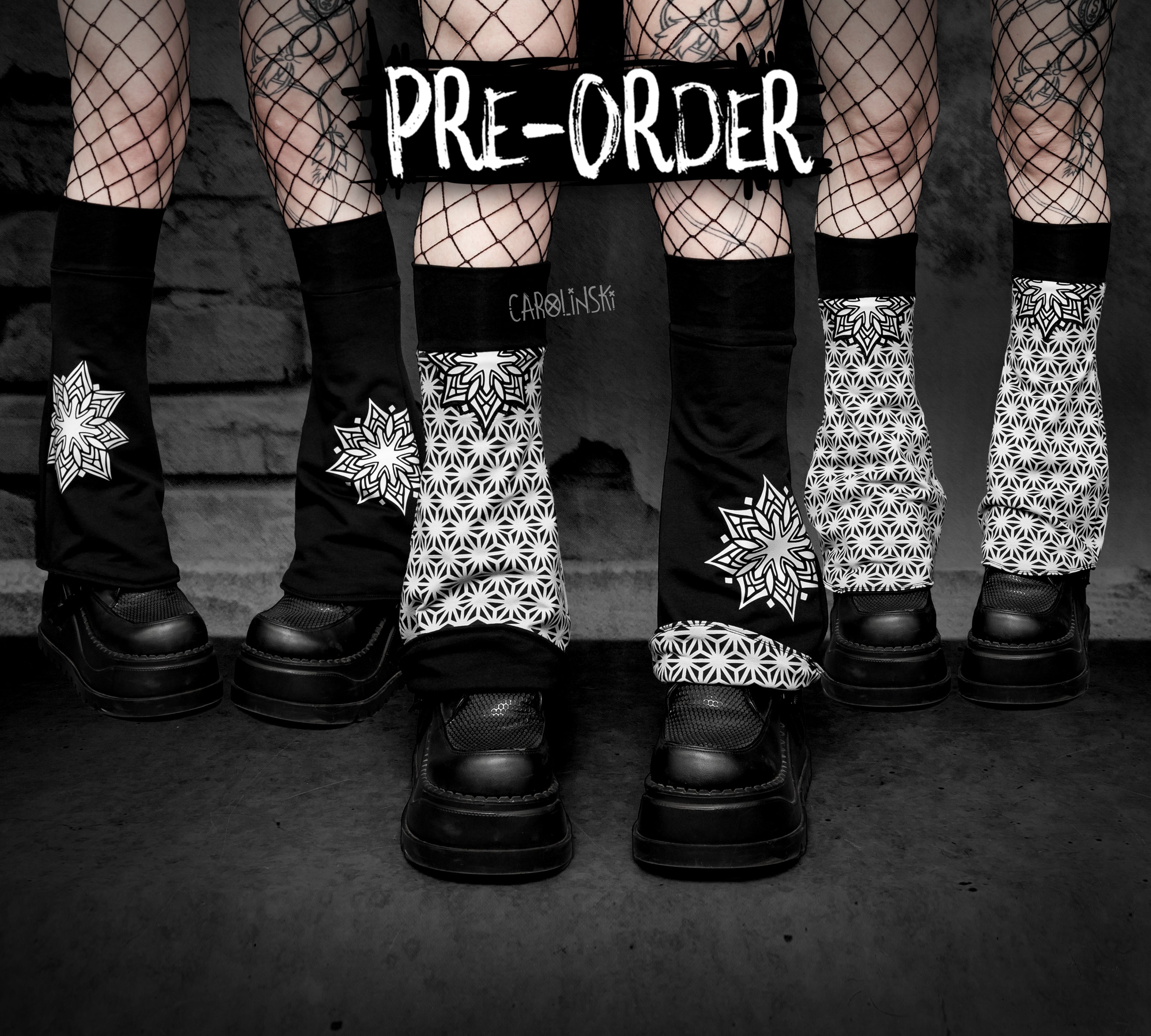 Flipping Legwarmers - Asanoha