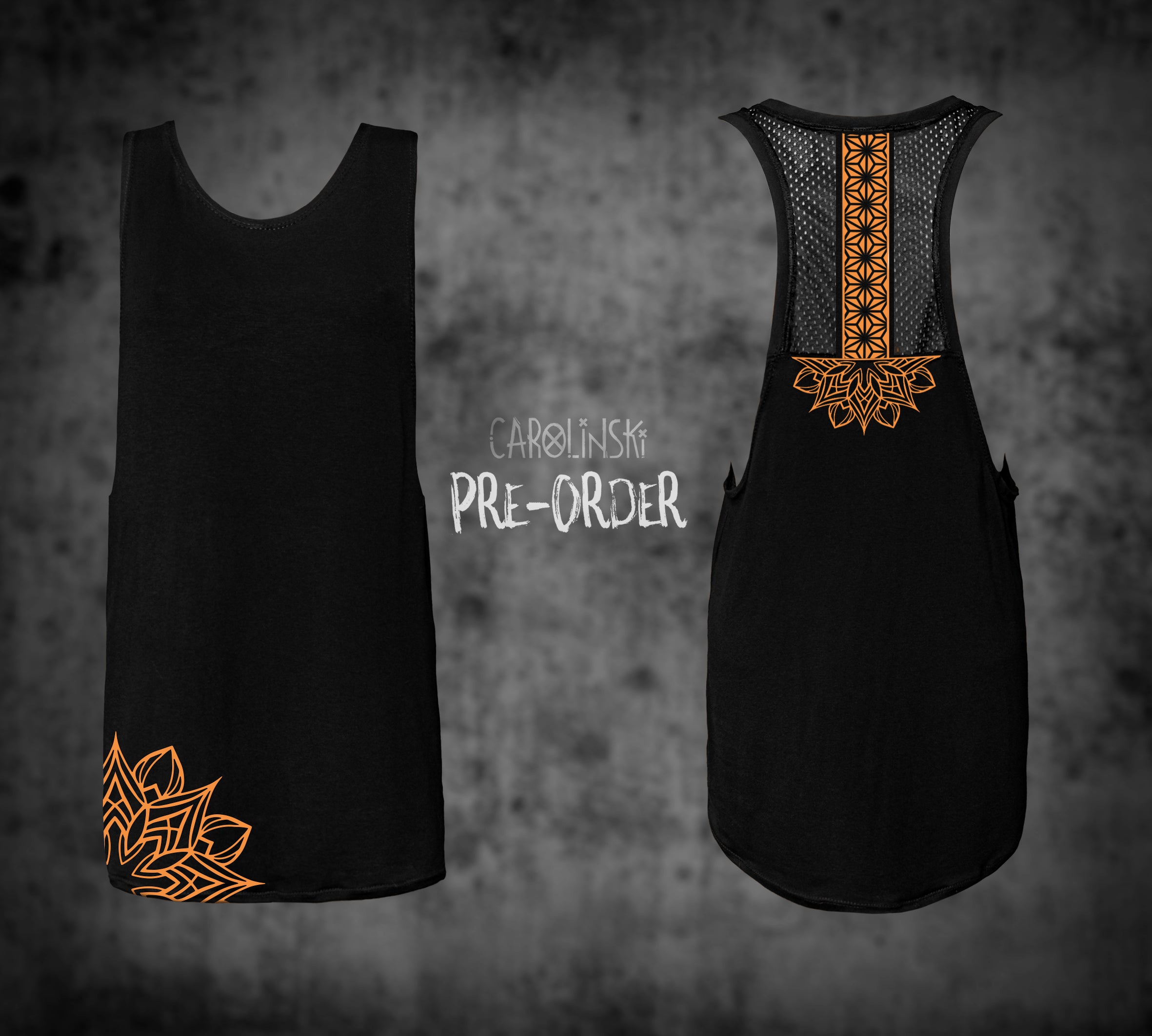 TankTop Mesh - Asanoha