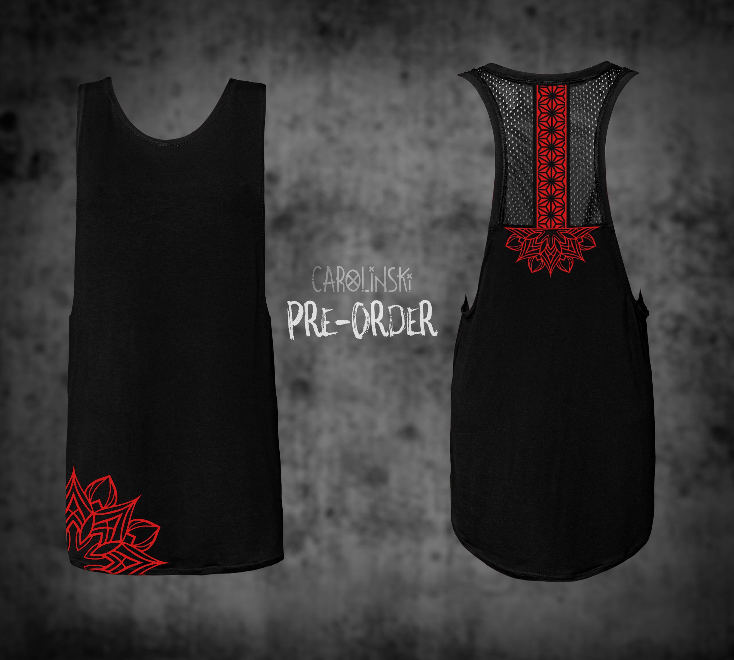 TankTop Mesh - Asanoha