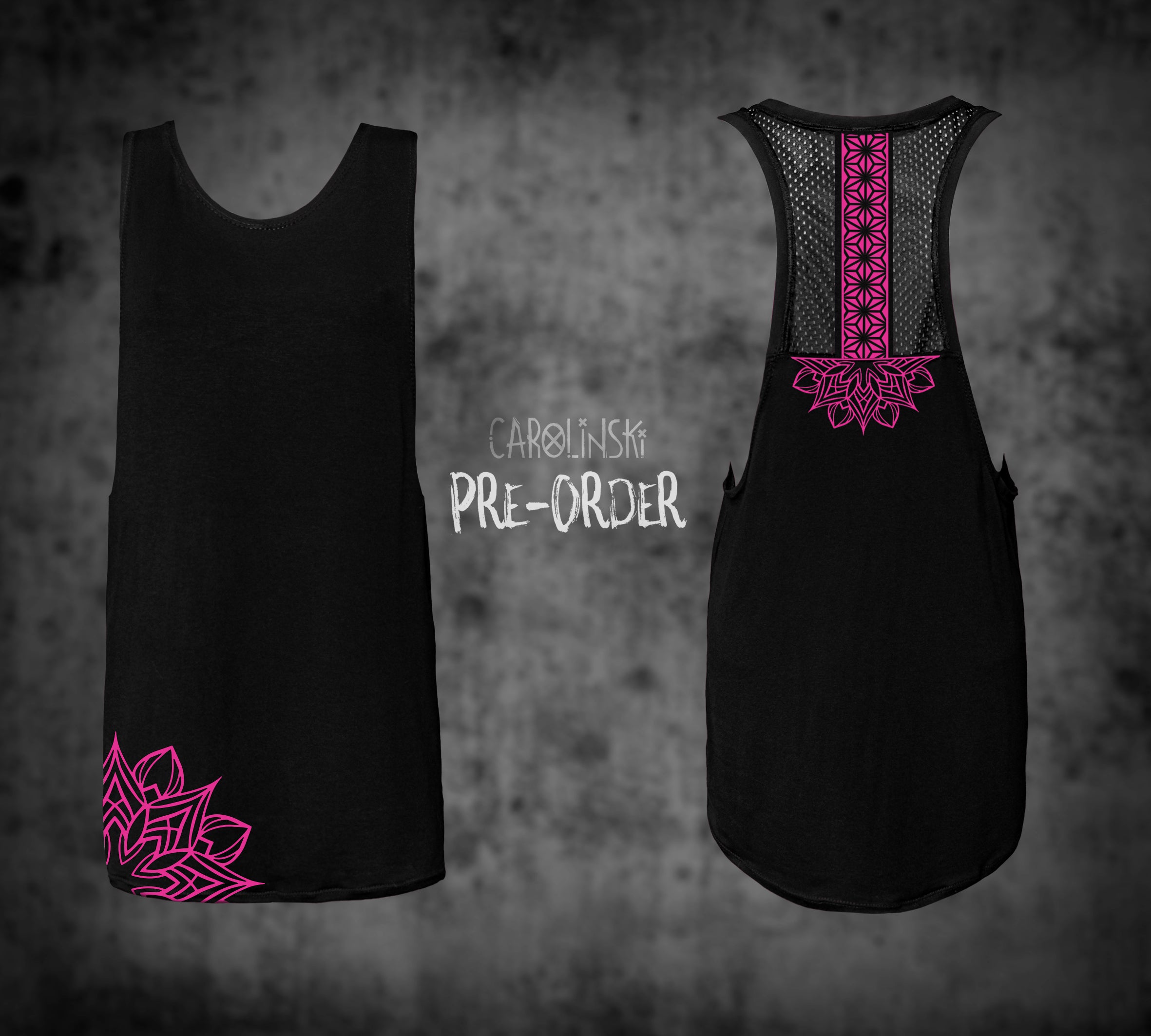 TankTop Mesh - Asanoha