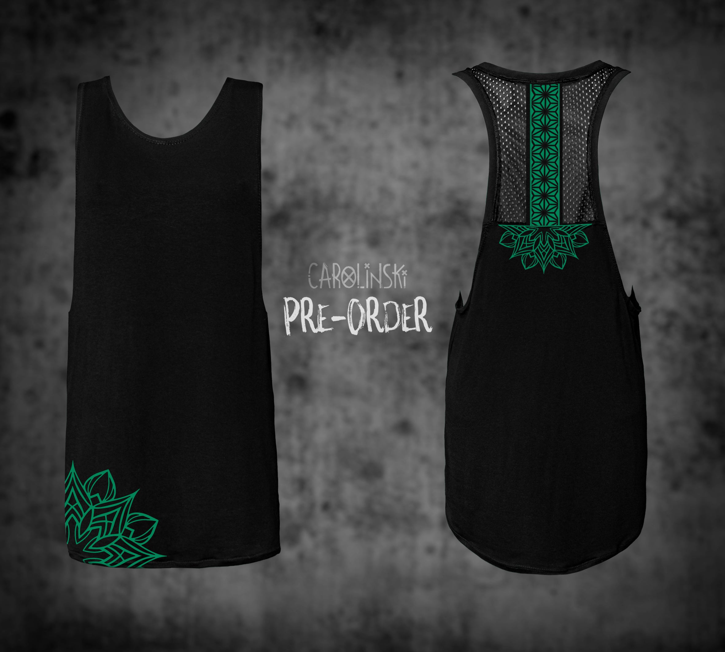 TankTop Mesh - Asanoha