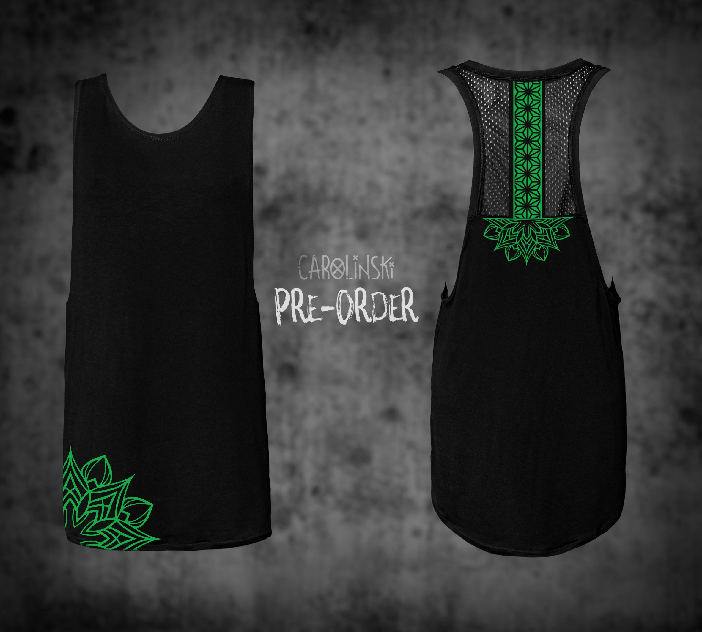 TankTop Mesh - Asanoha