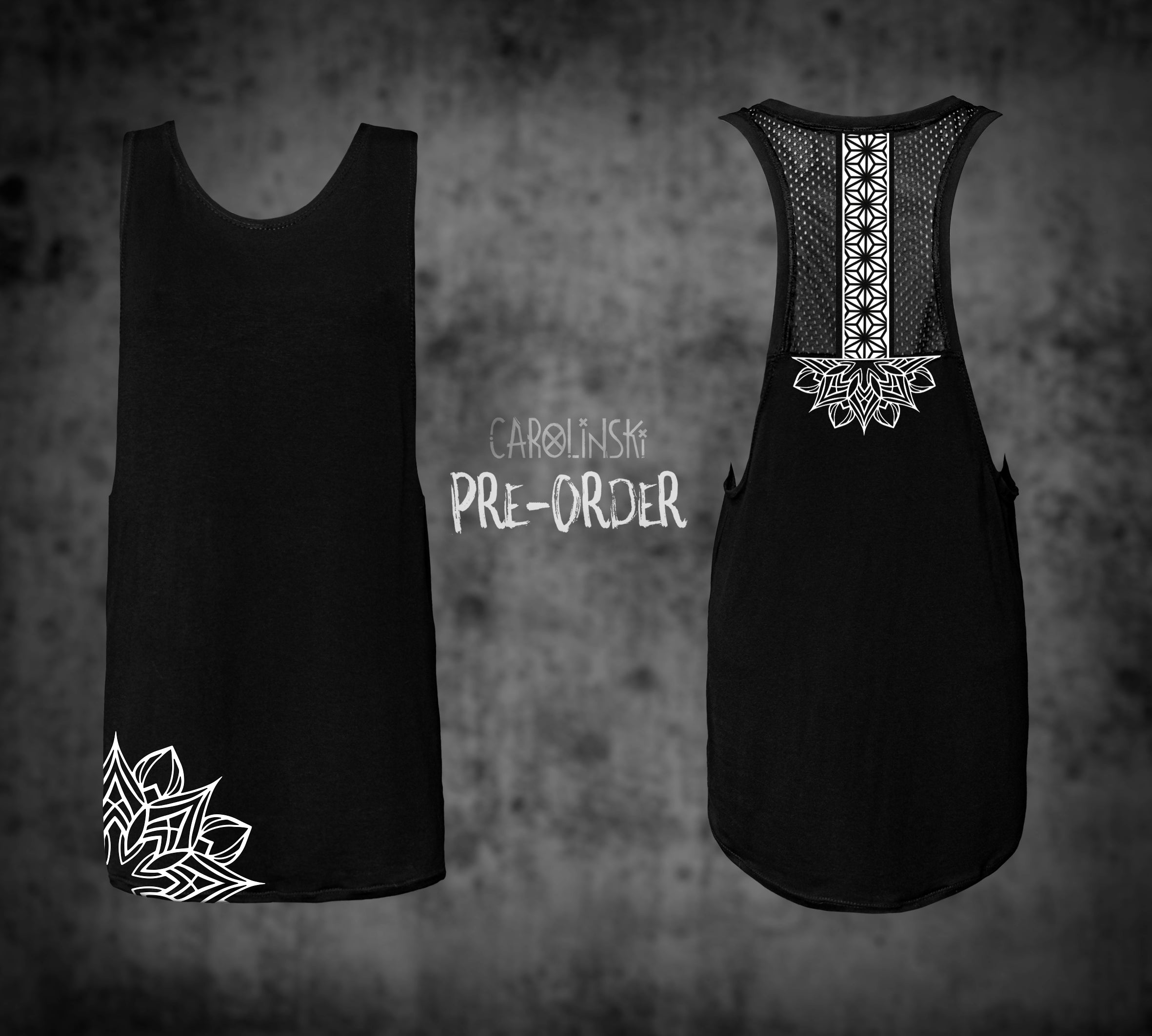 TankTop Mesh - Asanoha