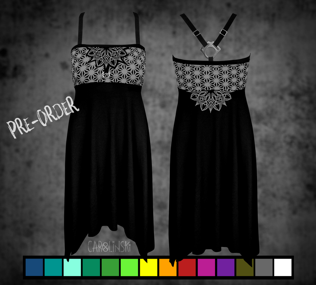 Crossback Dress - Asanoha