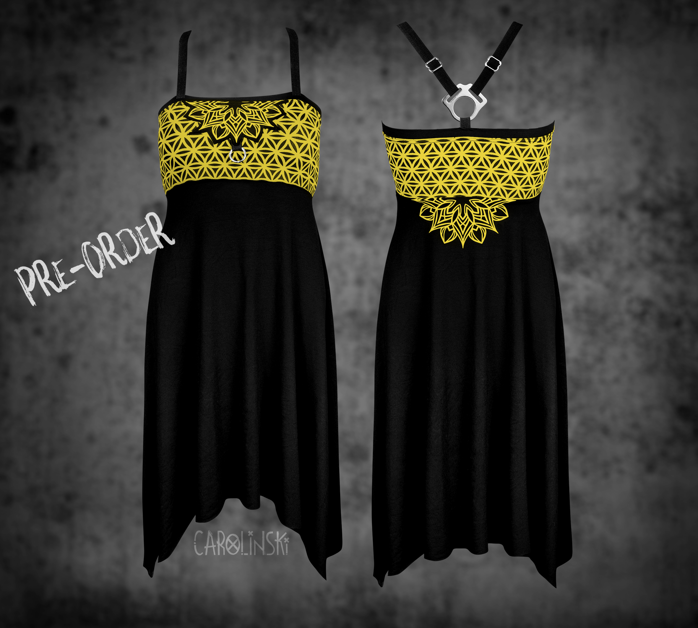 Crossback Dress - Flower of Life