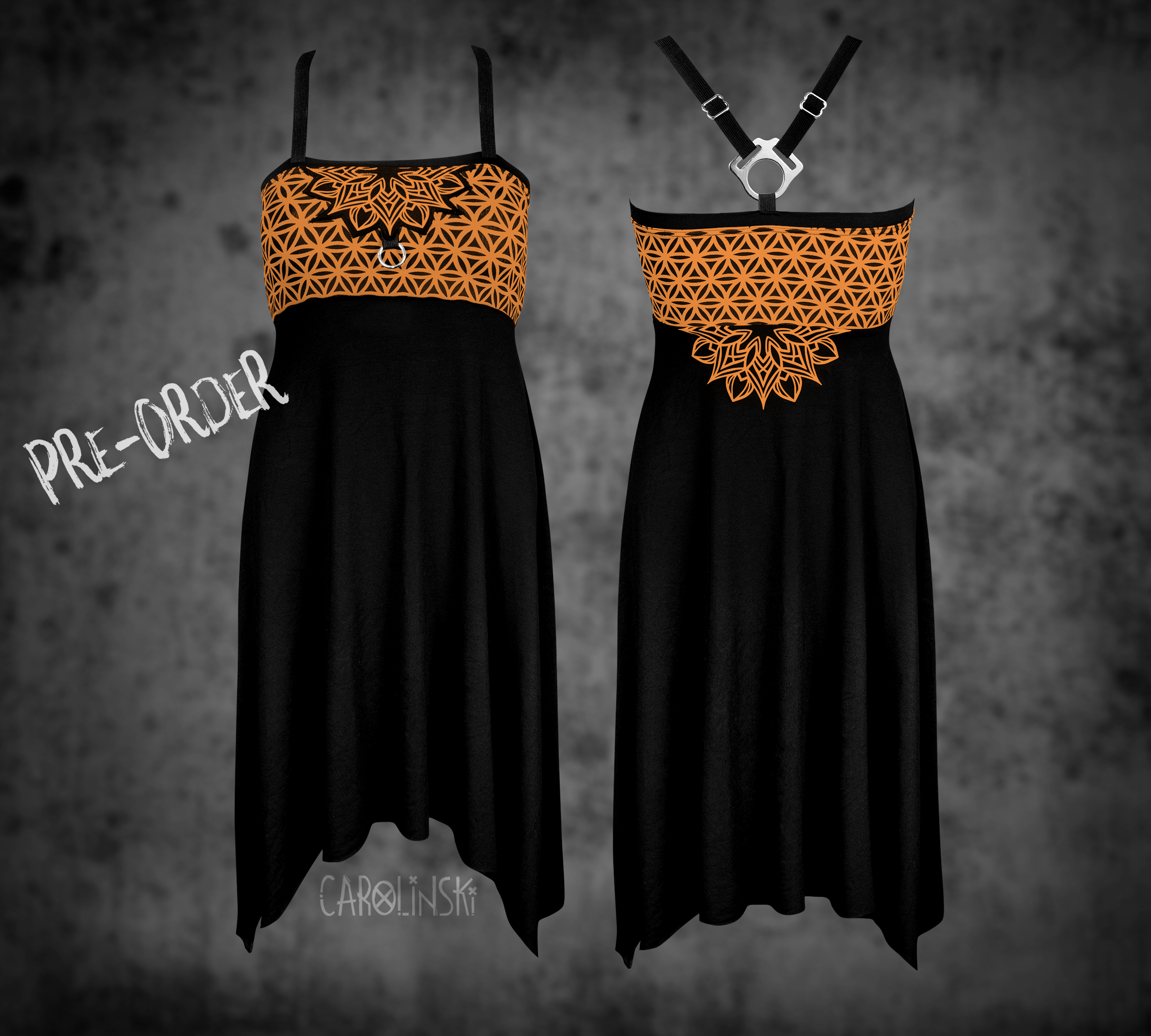 Crossback Dress - Flower of Life