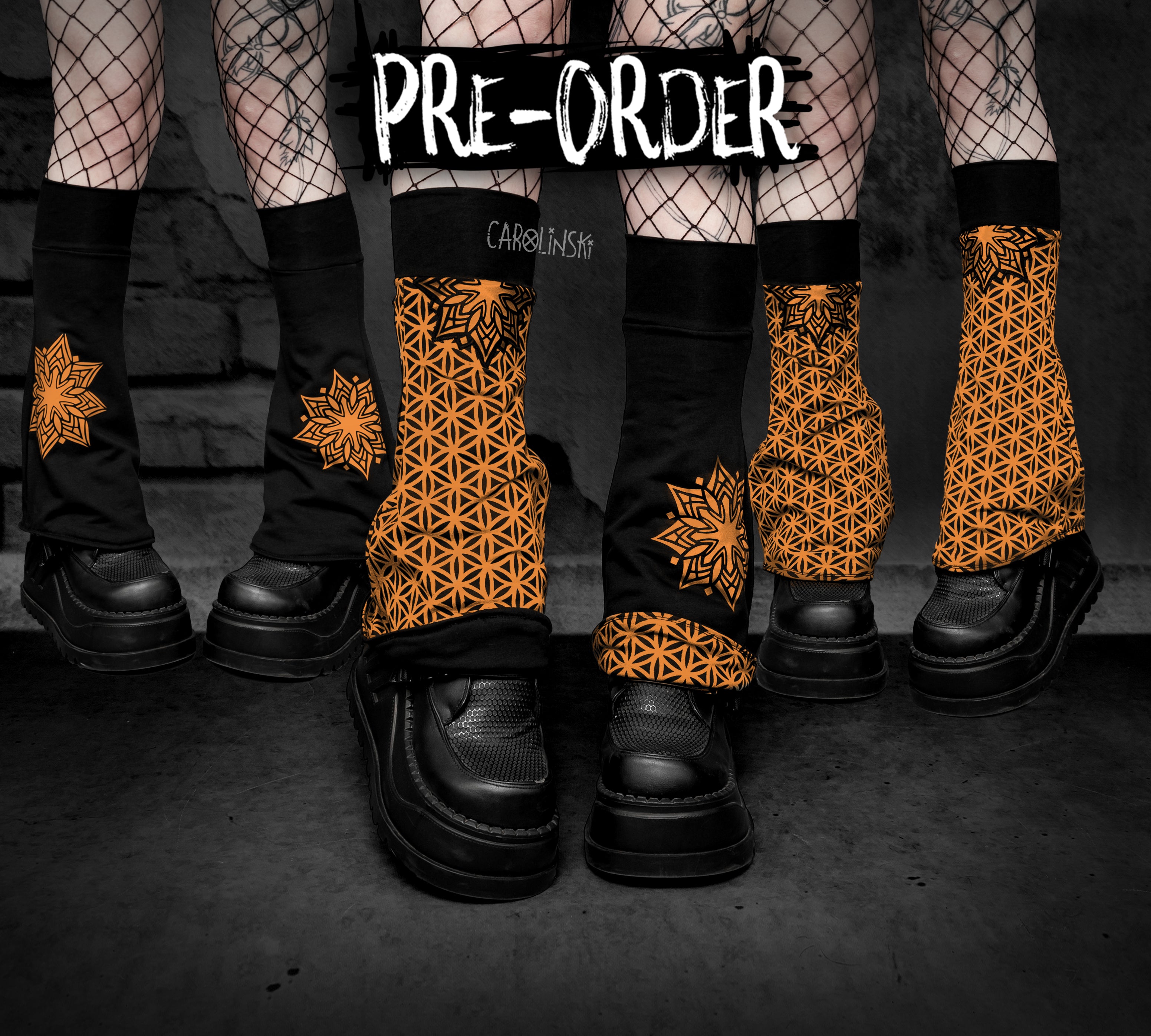 Flipping Legwarmers - Flower of Life