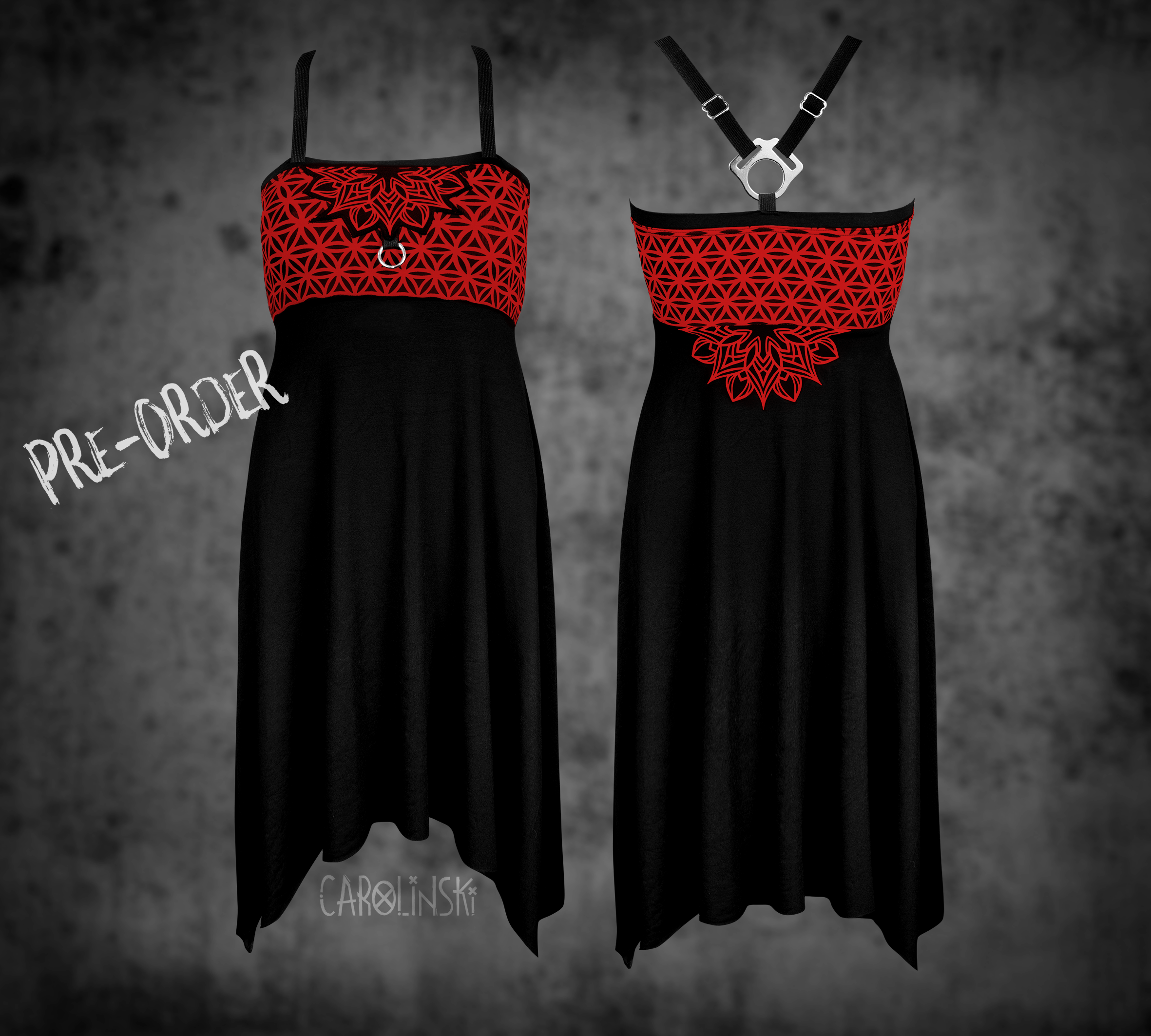 Crossback Dress - Flower of Life