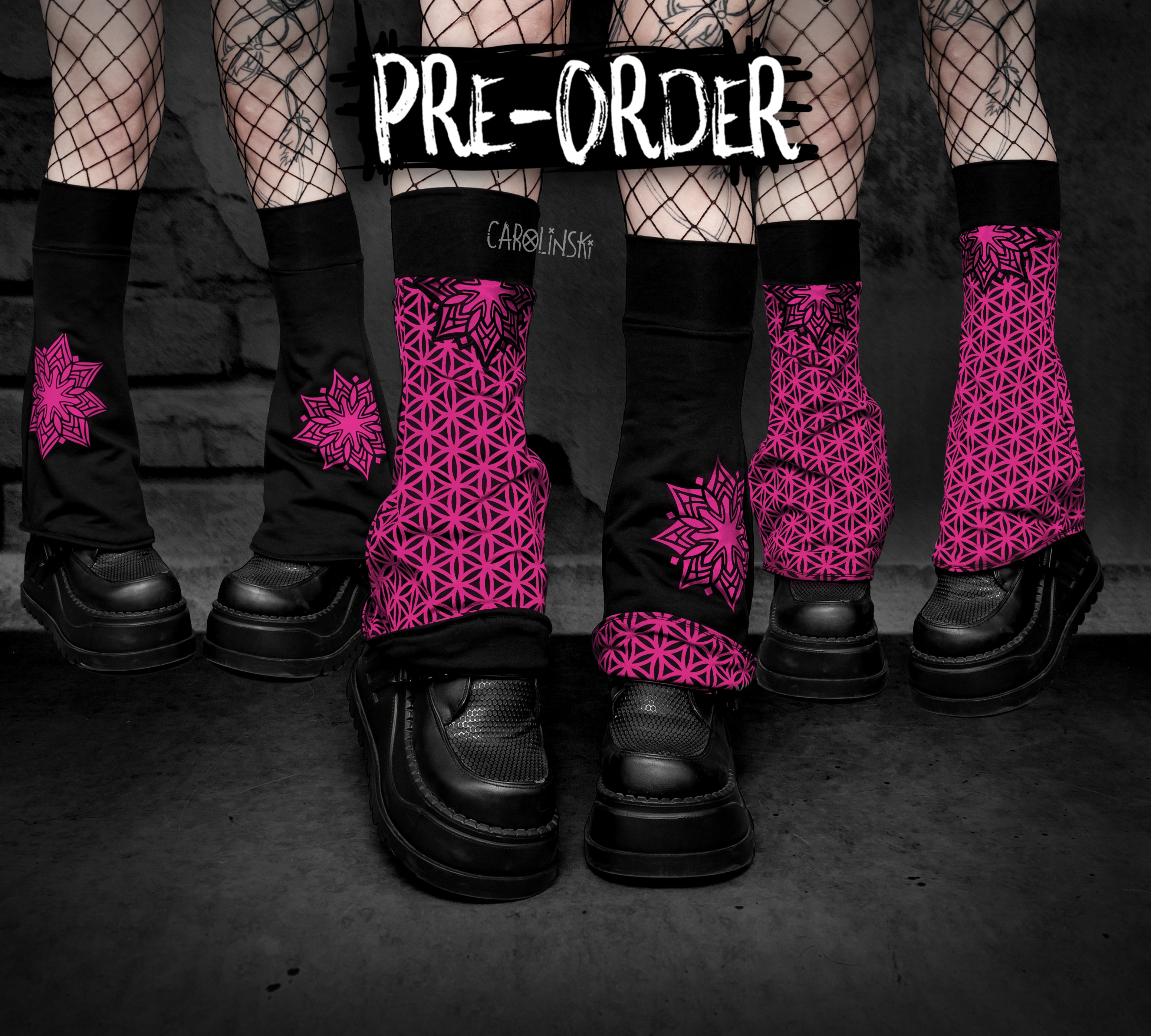 Flipping Legwarmers - Flower of Life